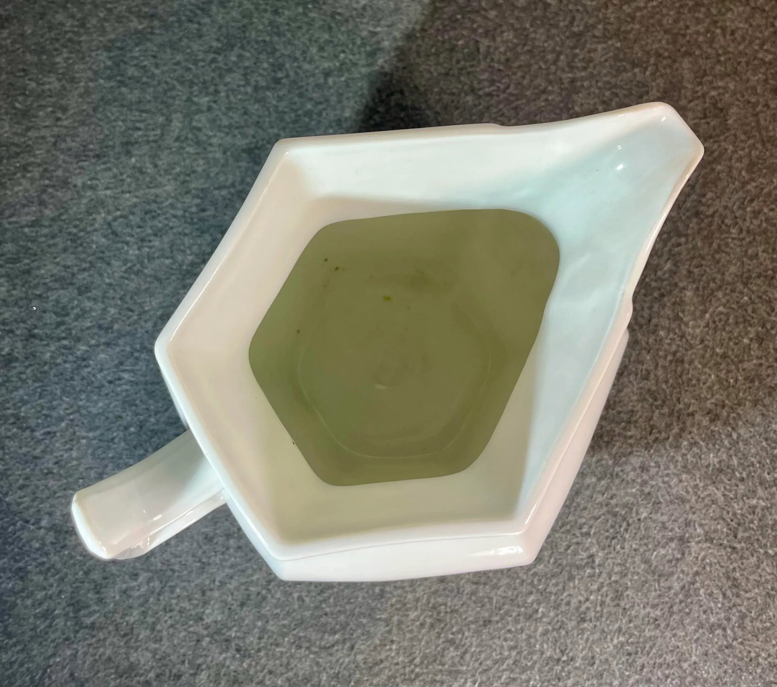 19th Century White Ironstone Pitcher - 7