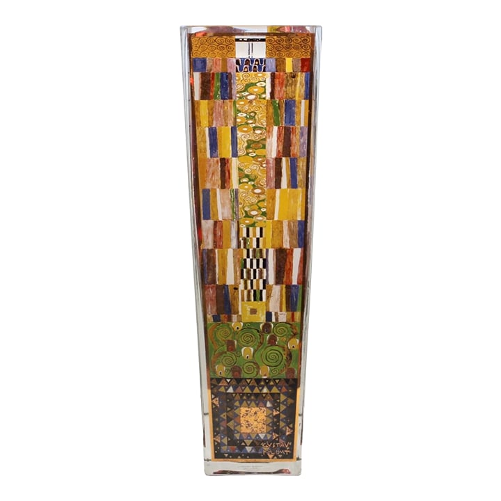 Gustav Klimt's "Stoclet Frieze" 15" Vase (1 of 7)