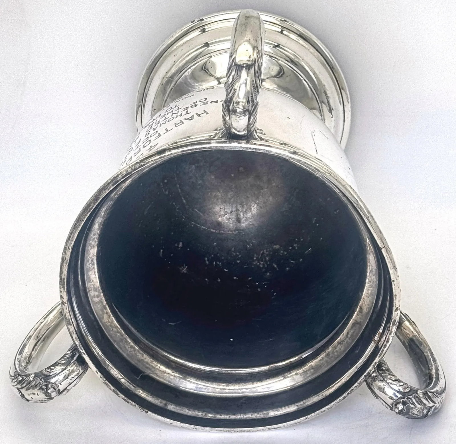 Thomas F. Garvin Trophy, 1925 Aviation Trophy, by Wilcox Silver Plate Co. - 10