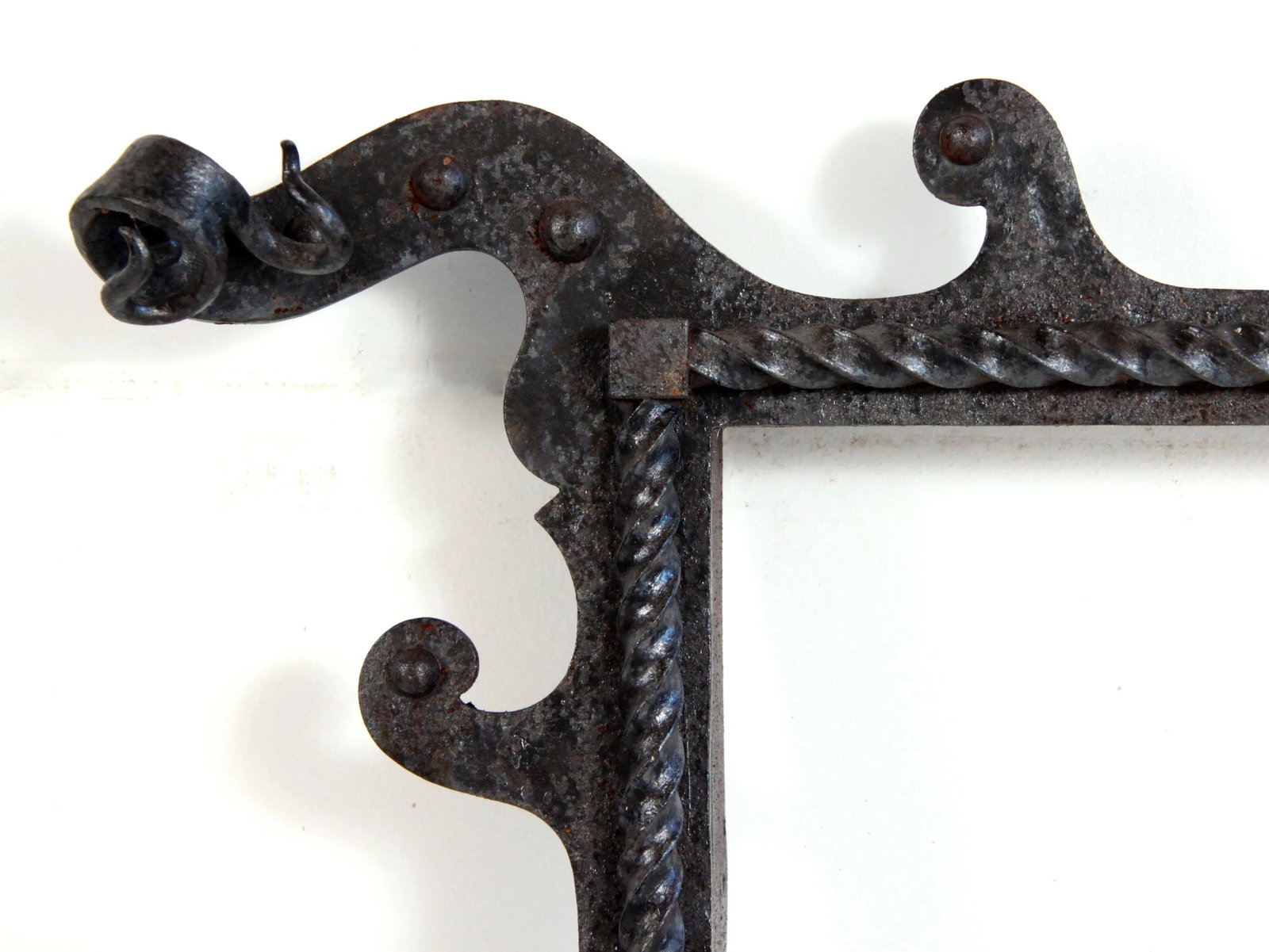 C.1900's Hand Wrought Iron Arts & Crafts Period Fireplace Surround - 2