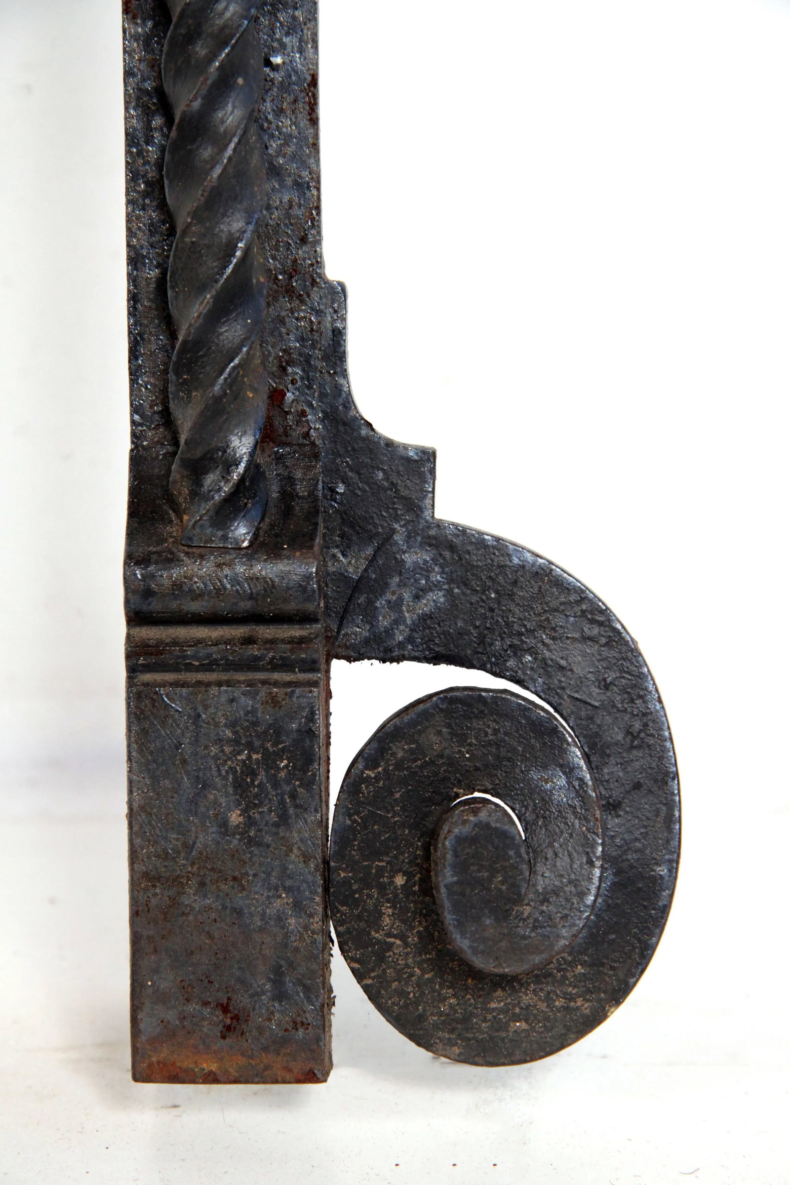C.1900's Hand Wrought Iron Arts & Crafts Period Fireplace Surround - 5