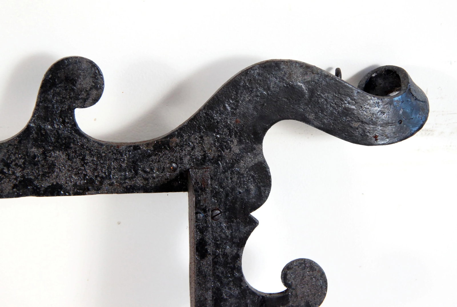 C.1900's Hand Wrought Iron Arts & Crafts Period Fireplace Surround - 8