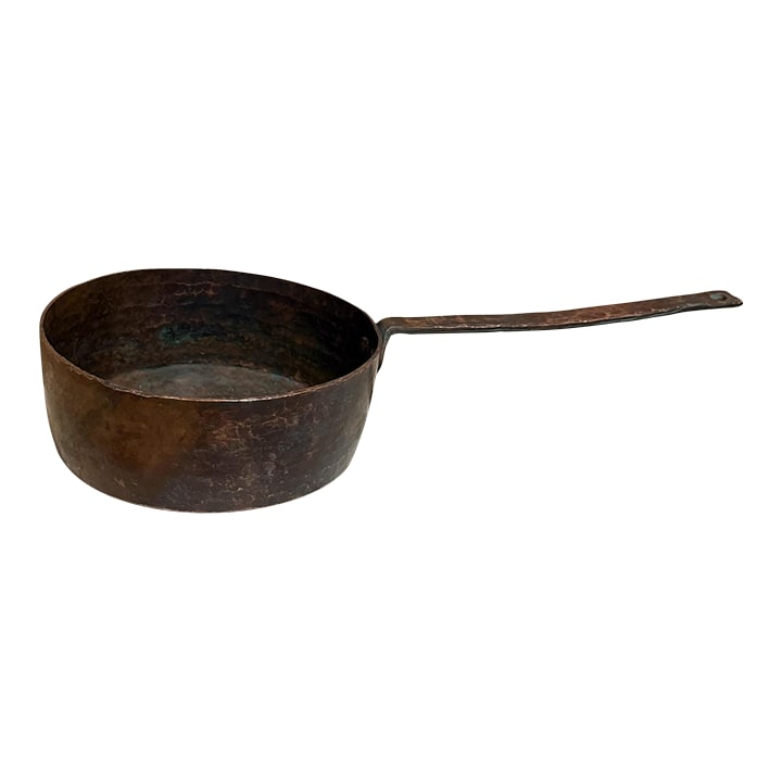 Antique a La Menagere Copper Stock Pot Sauce Pan Cookware Paris France Country Kitchen Style (1 of 12)