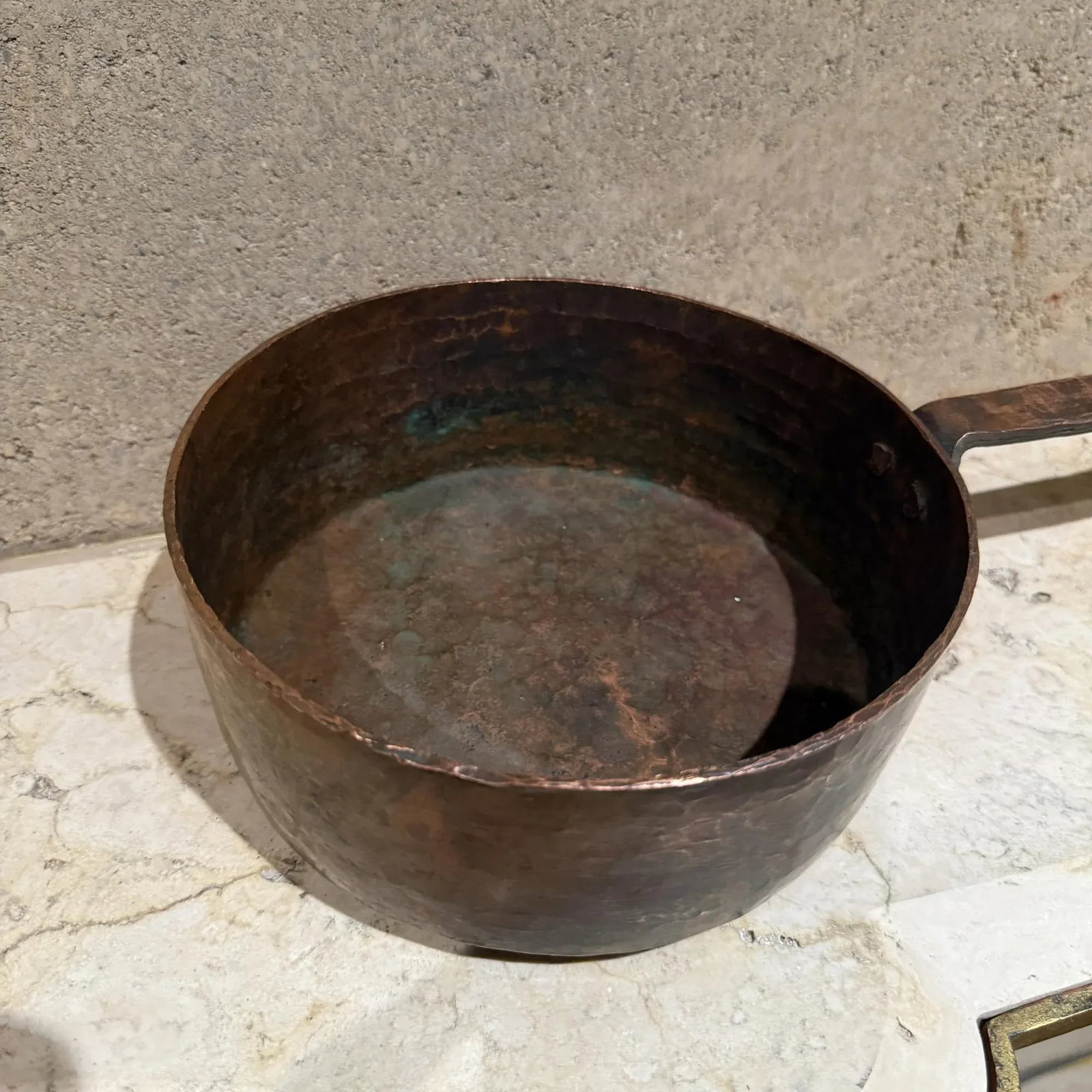 Antique a La Menagere Copper Stock Pot Sauce Pan Cookware Paris France Country Kitchen Style - 2