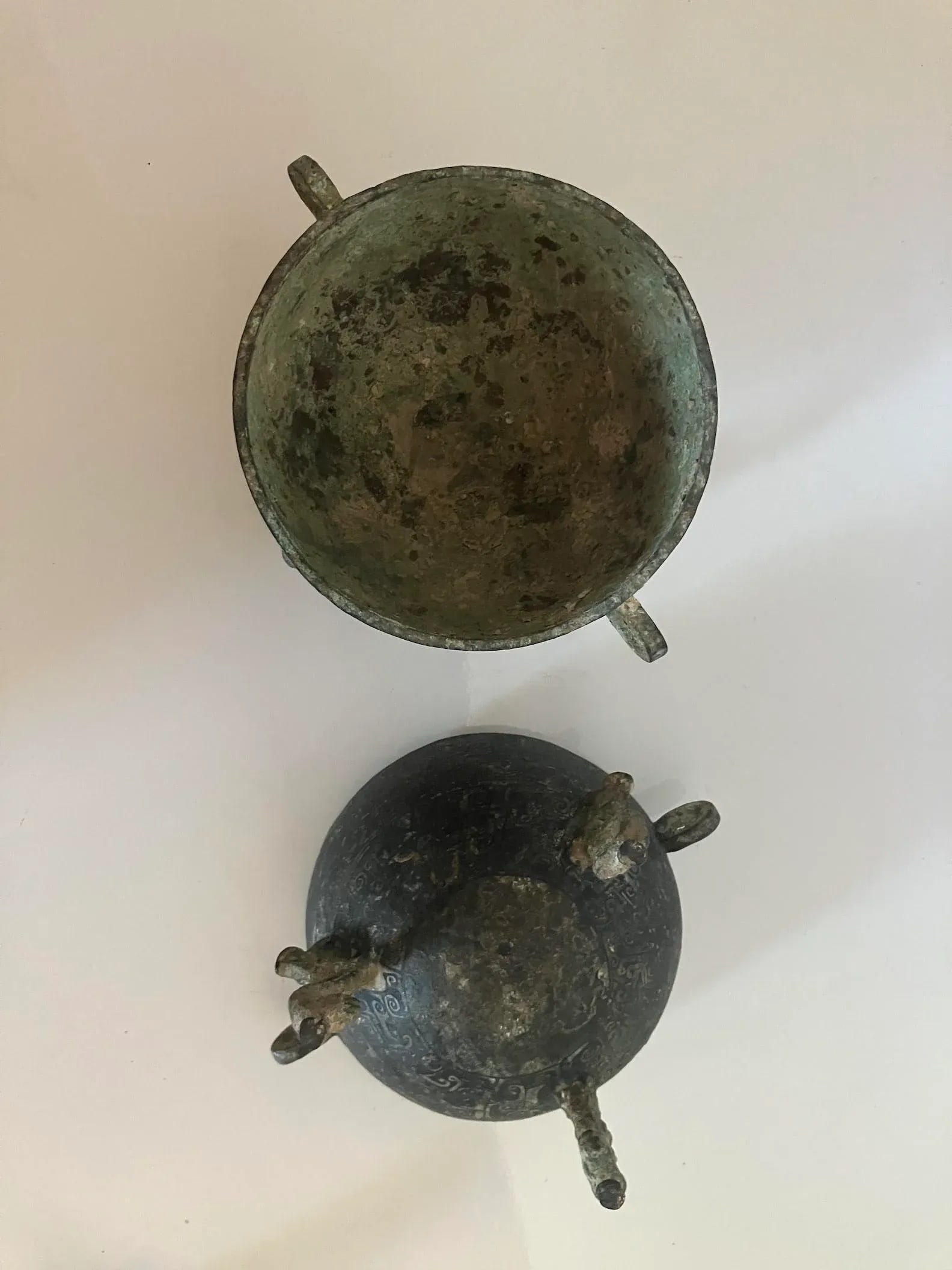19th Century Chinese Bronze Food Container/Vessel - 11