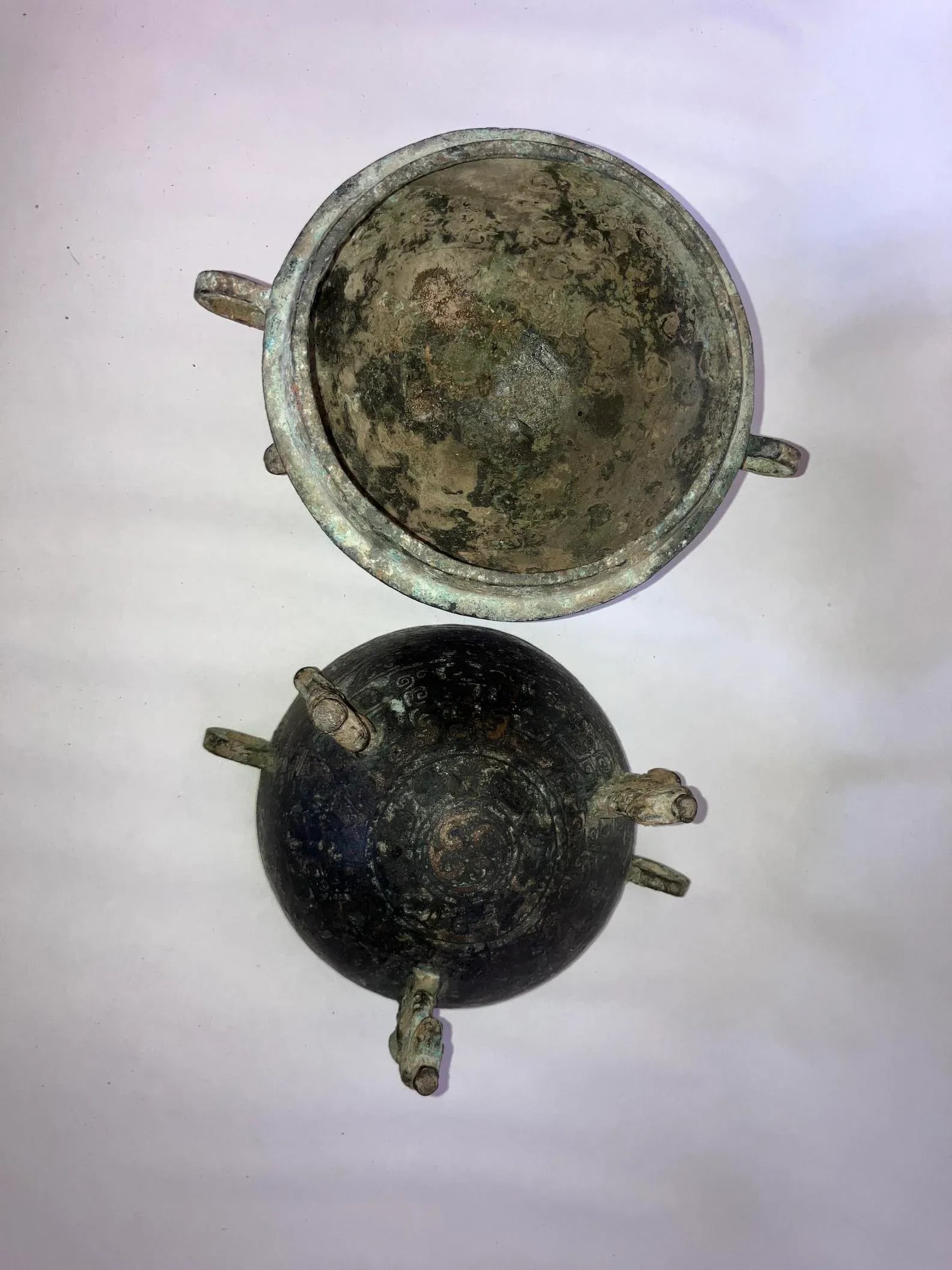 19th Century Chinese Bronze Food Container/Vessel - 7