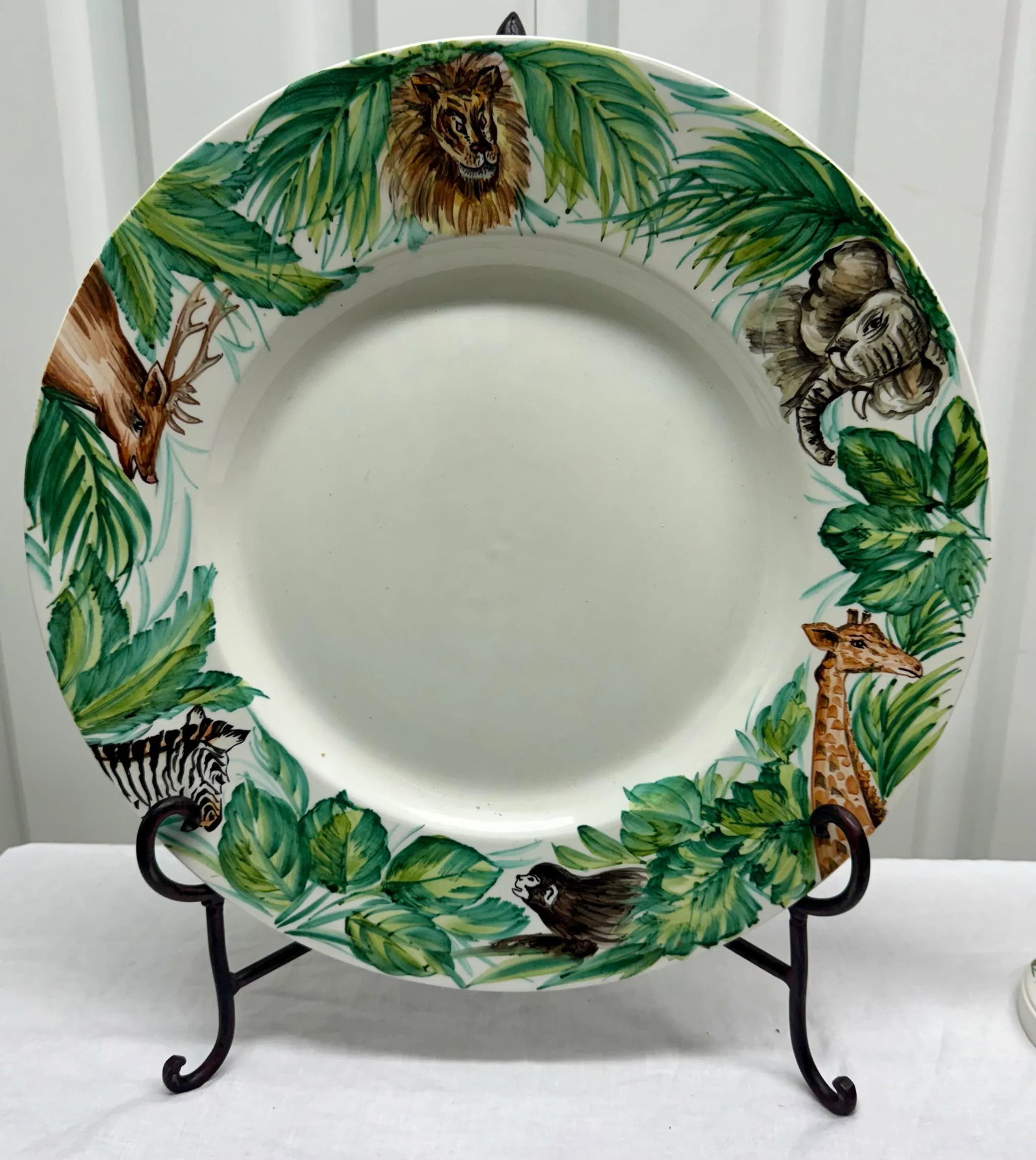 Late 20th Century Oggetti Safari Plate & Candlestick - 2