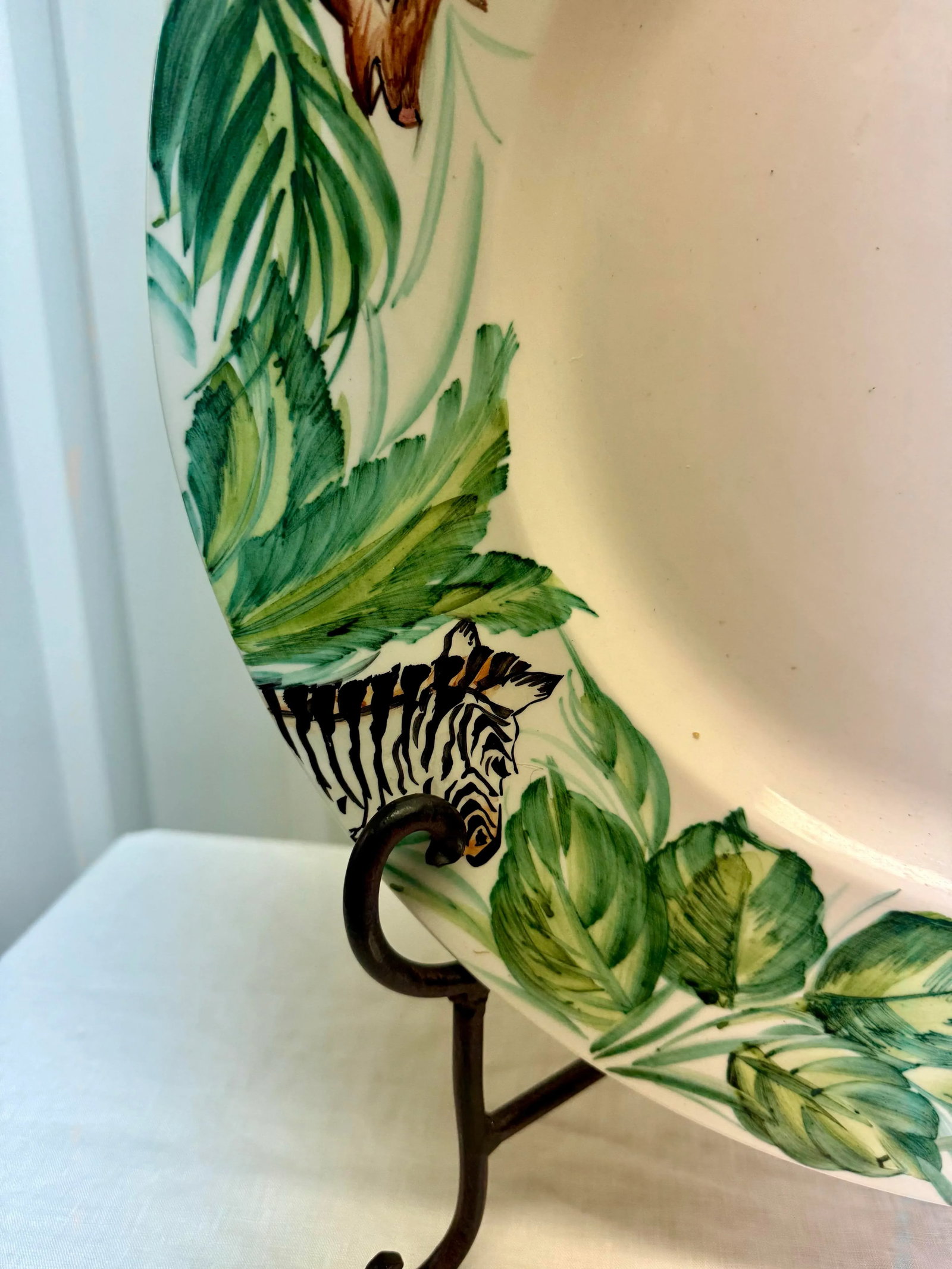 Late 20th Century Oggetti Safari Plate & Candlestick - 7
