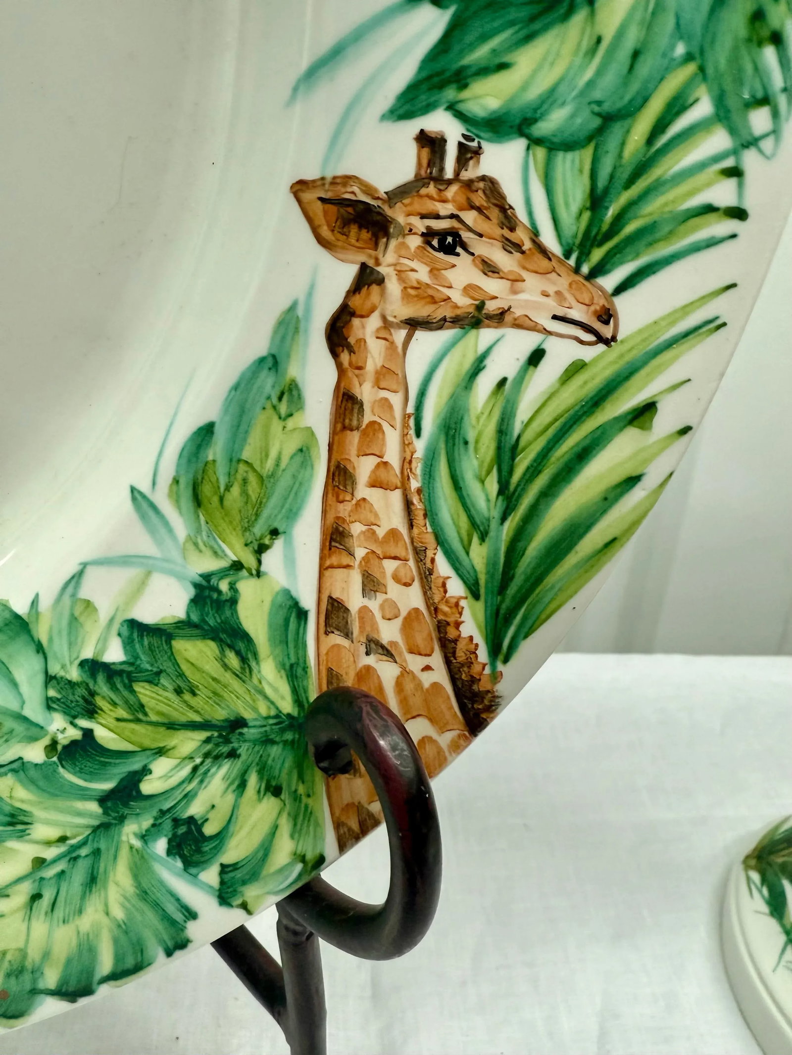 Late 20th Century Oggetti Safari Plate & Candlestick - 8