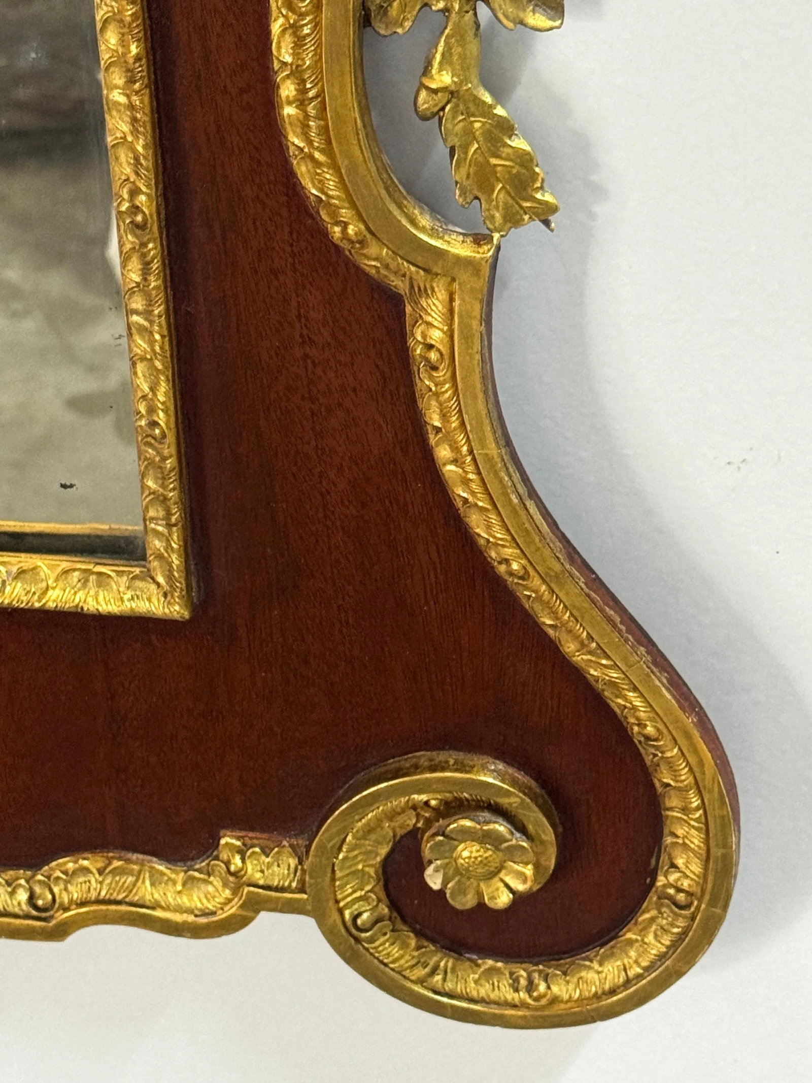 Monumental Philadelphia Federal Period Gilt & Mahogany Eagle Mirror - 12