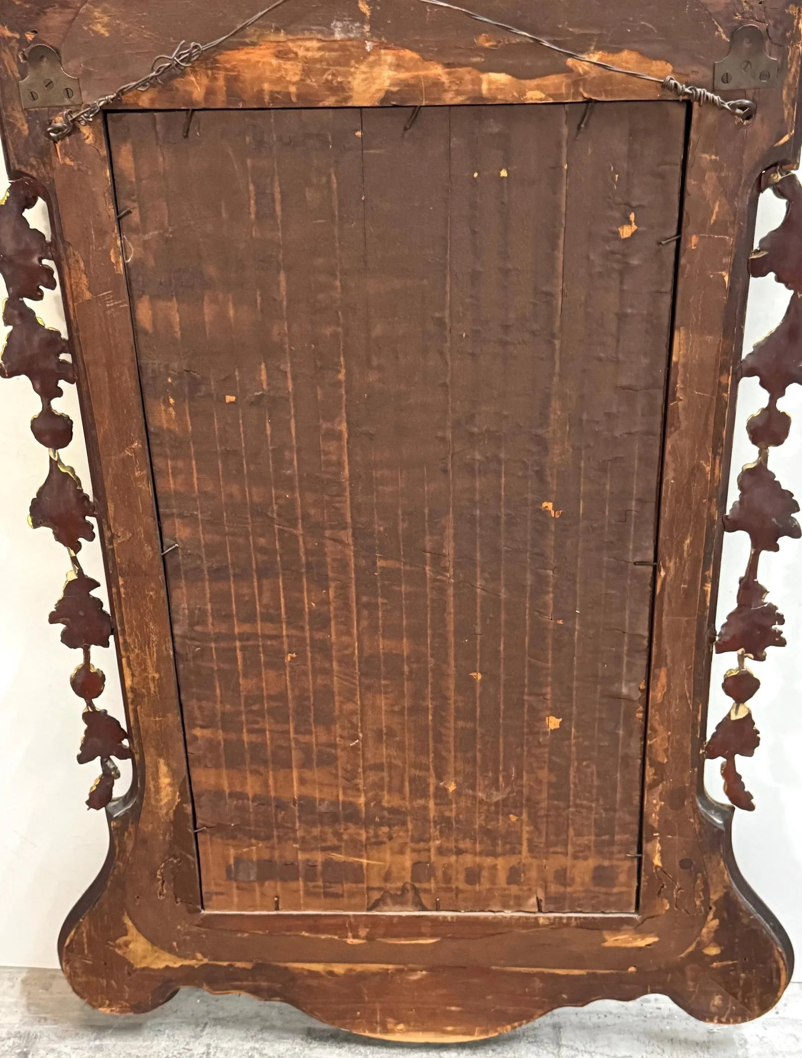 Monumental Philadelphia Federal Period Gilt & Mahogany Eagle Mirror - 3