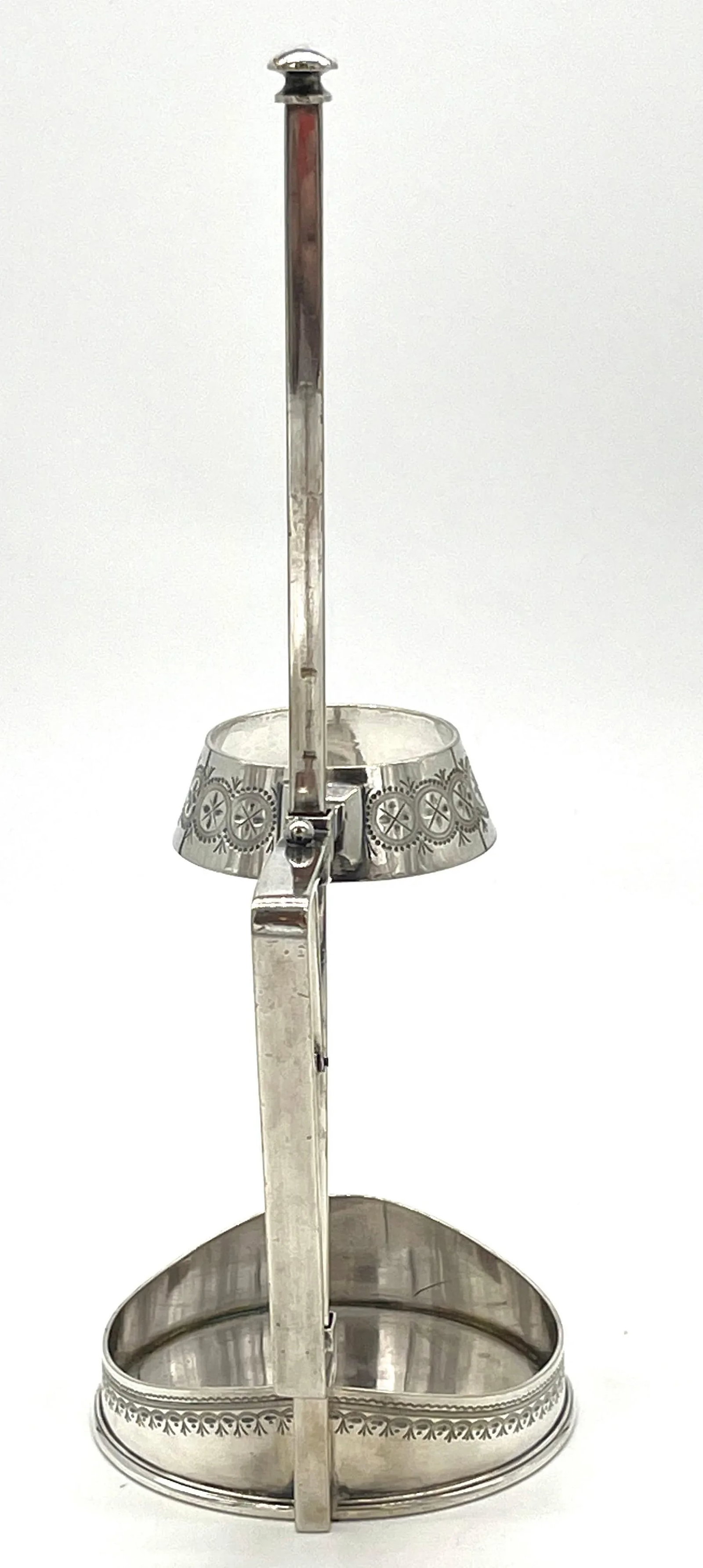 Silver-Plated Adjustable Wine Caddy by Mappin & Webb, England, Circa 1900–1910 - 2