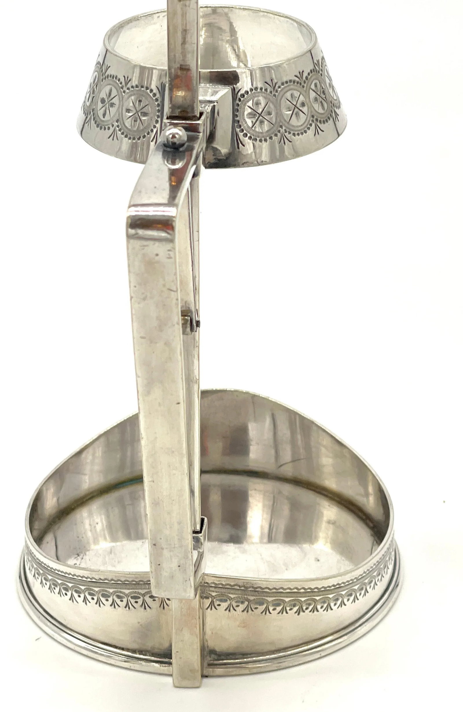 Silver-Plated Adjustable Wine Caddy by Mappin & Webb, England, Circa 1900–1910 - 3