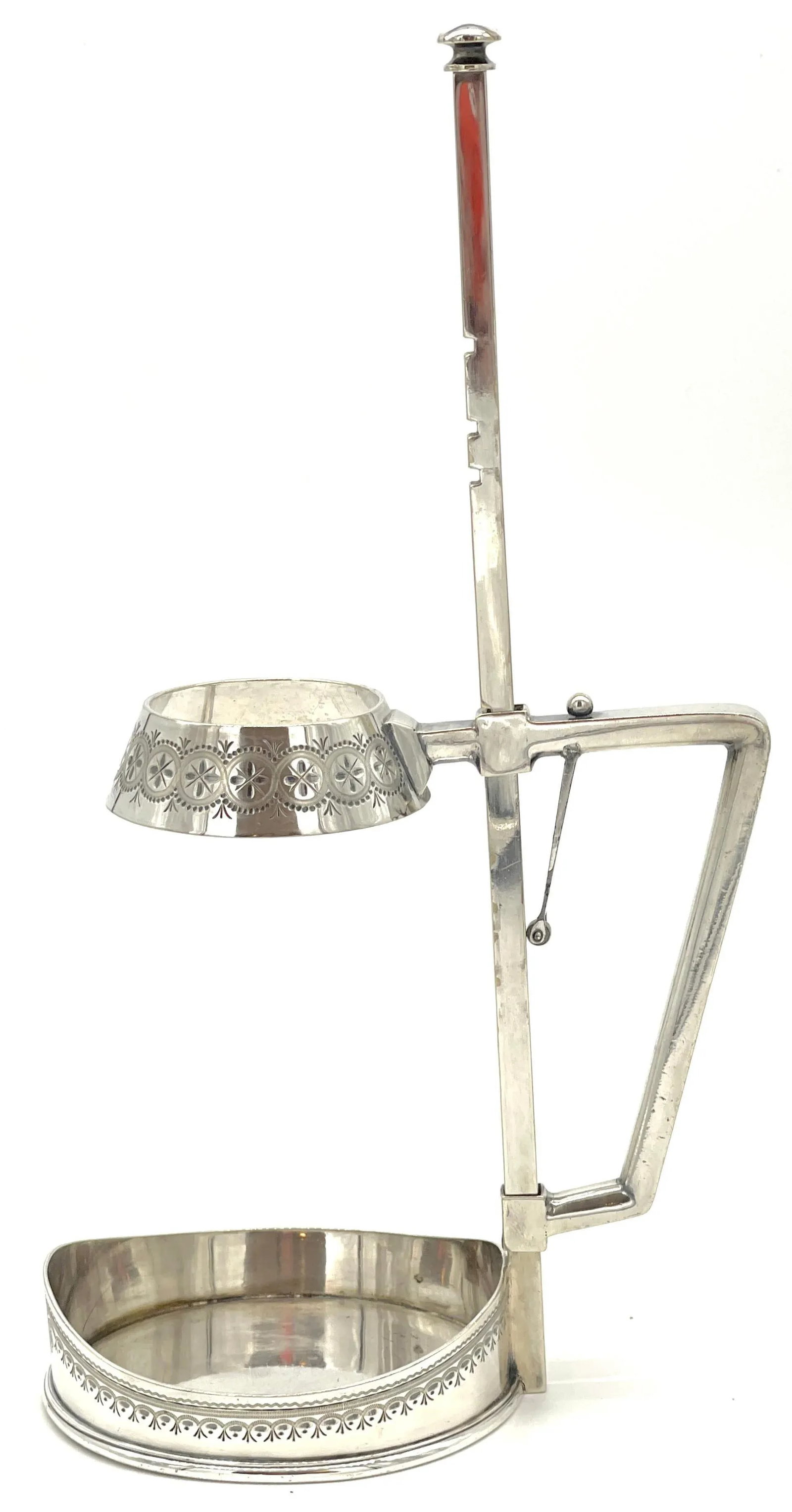 Silver-Plated Adjustable Wine Caddy by Mappin & Webb, England, Circa 1900–1910 - 7