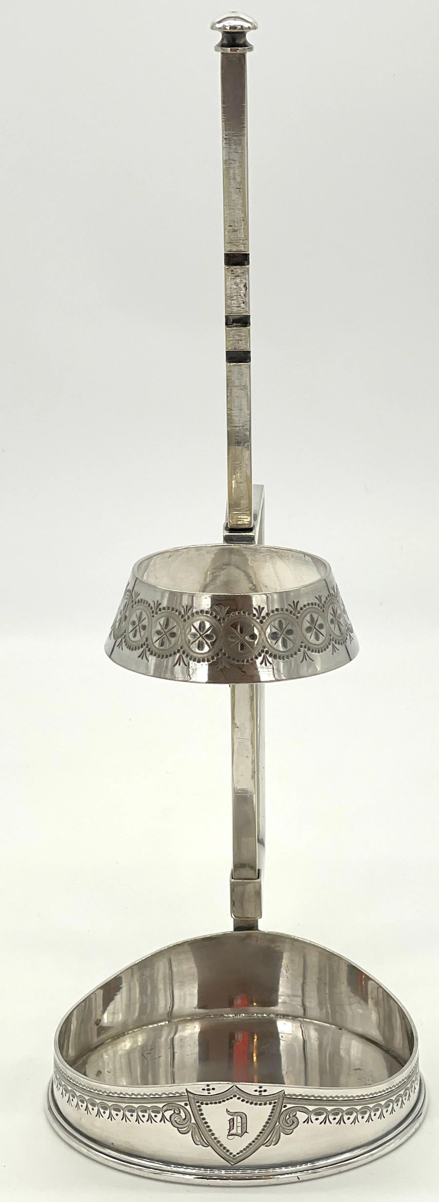 Silver-Plated Adjustable Wine Caddy by Mappin & Webb, England, Circa 1900–1910 - 8