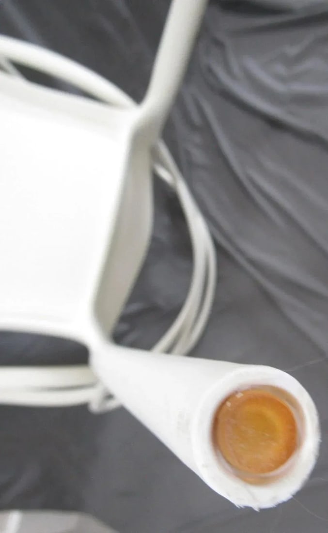 Mid-Century Modern White Technopolymer Chair Attributed to Philippe Starck for Kartell - 14
