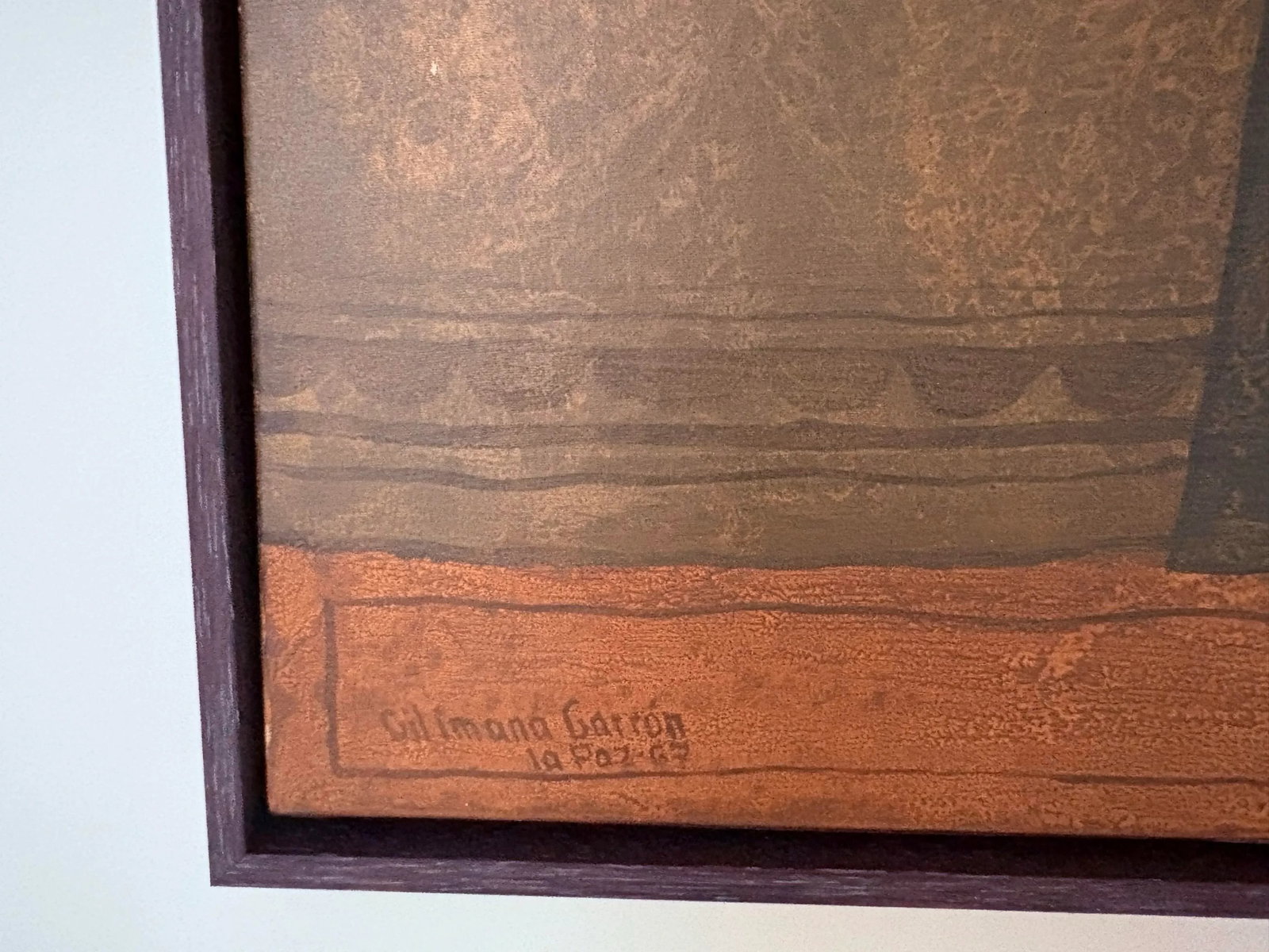 1967 Gil Imaná "Tres Mujeres" Original Oil Painting - 2