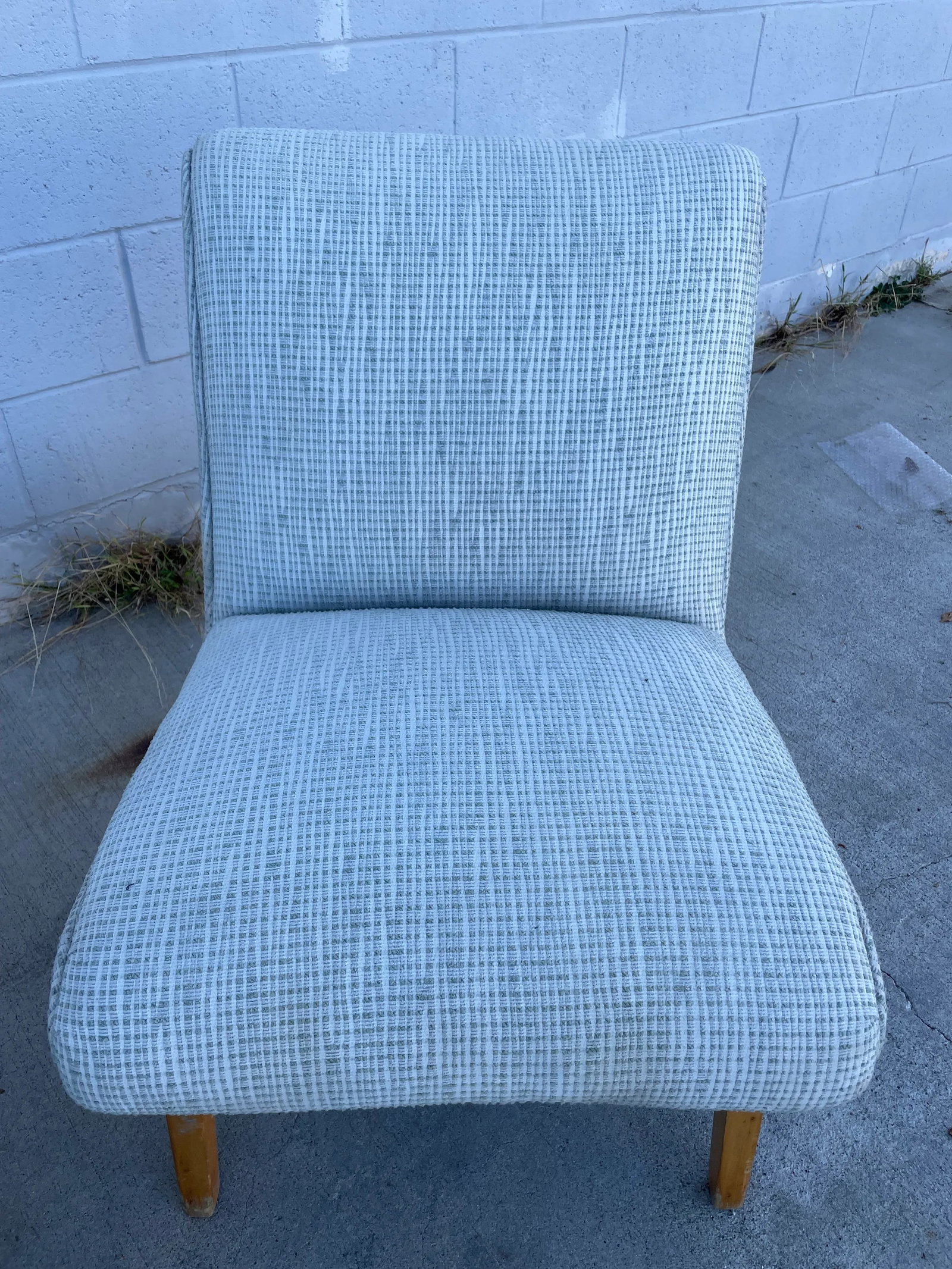 Attributed Jens Risom for Knoll Mid-Century Slipper Chairs – Sculptural Form, Original Blonde - 12