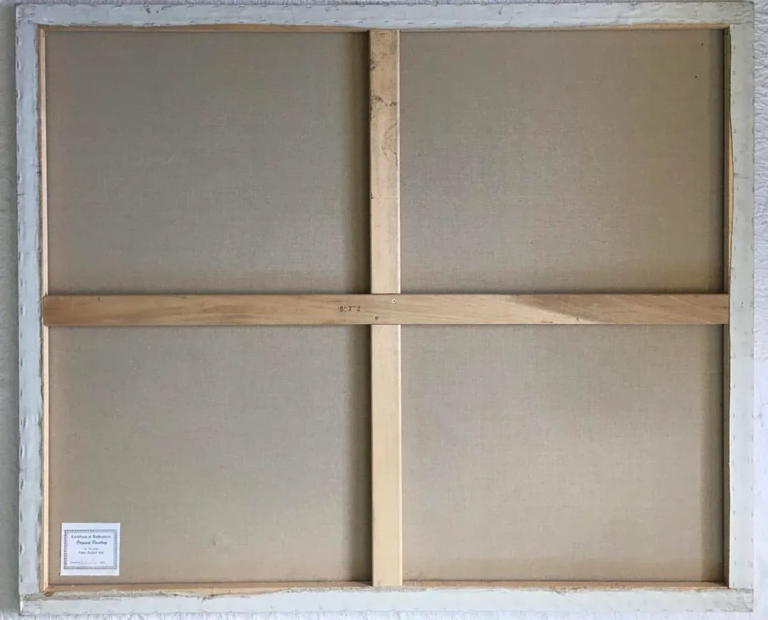 Large Abstract Painting, Peter Keil, 1960s - 6