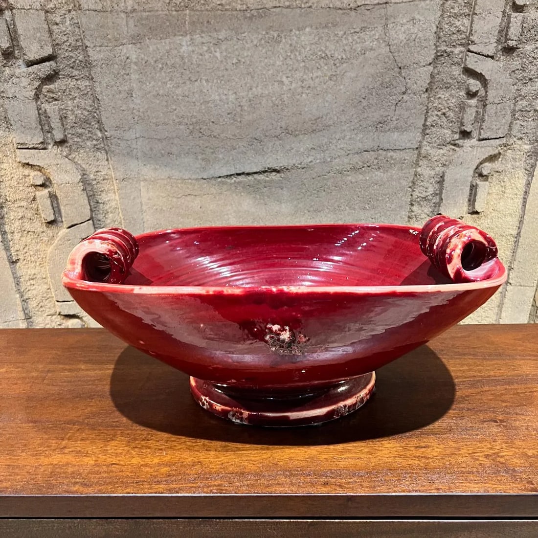 1960s Fortunata Tuscany Italian Art Pottery Sculptural Bowl - 2