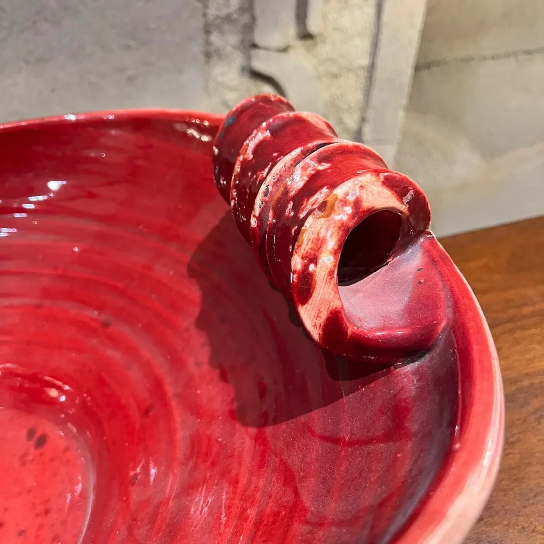 1960s Fortunata Tuscany Italian Art Pottery Sculptural Bowl - 7