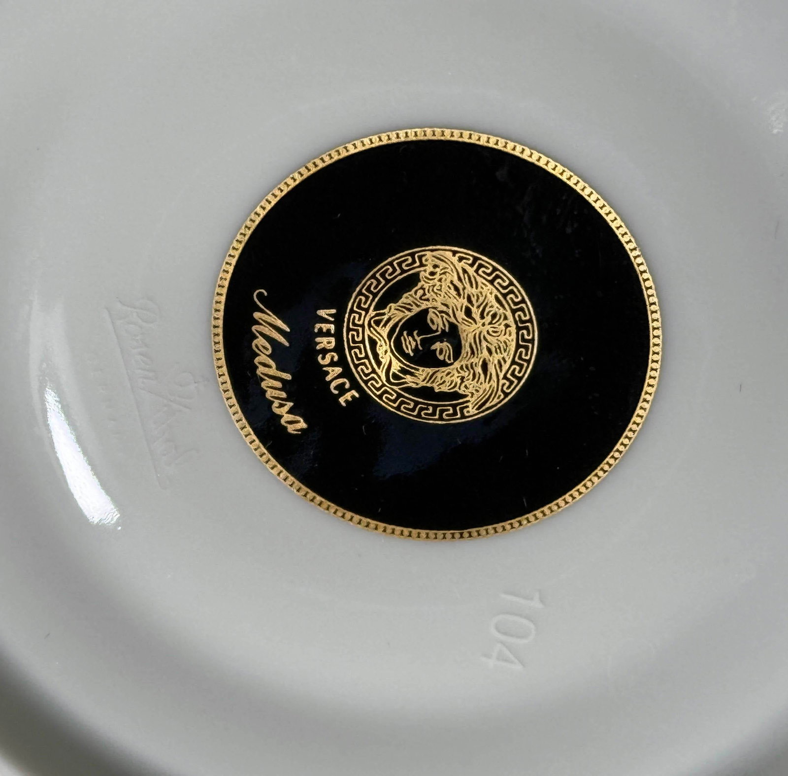 Baroque Versace Medusa Red Espresso Cups and Saucers - Set of 6 - 15
