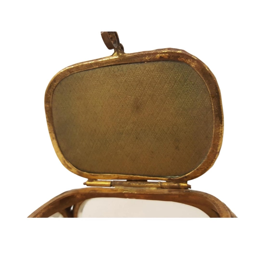 Antique Arc De Triomphe Antique French Beveled Glass Jewelry Box Souvenir Casket, Paris, C. 1900 - 5