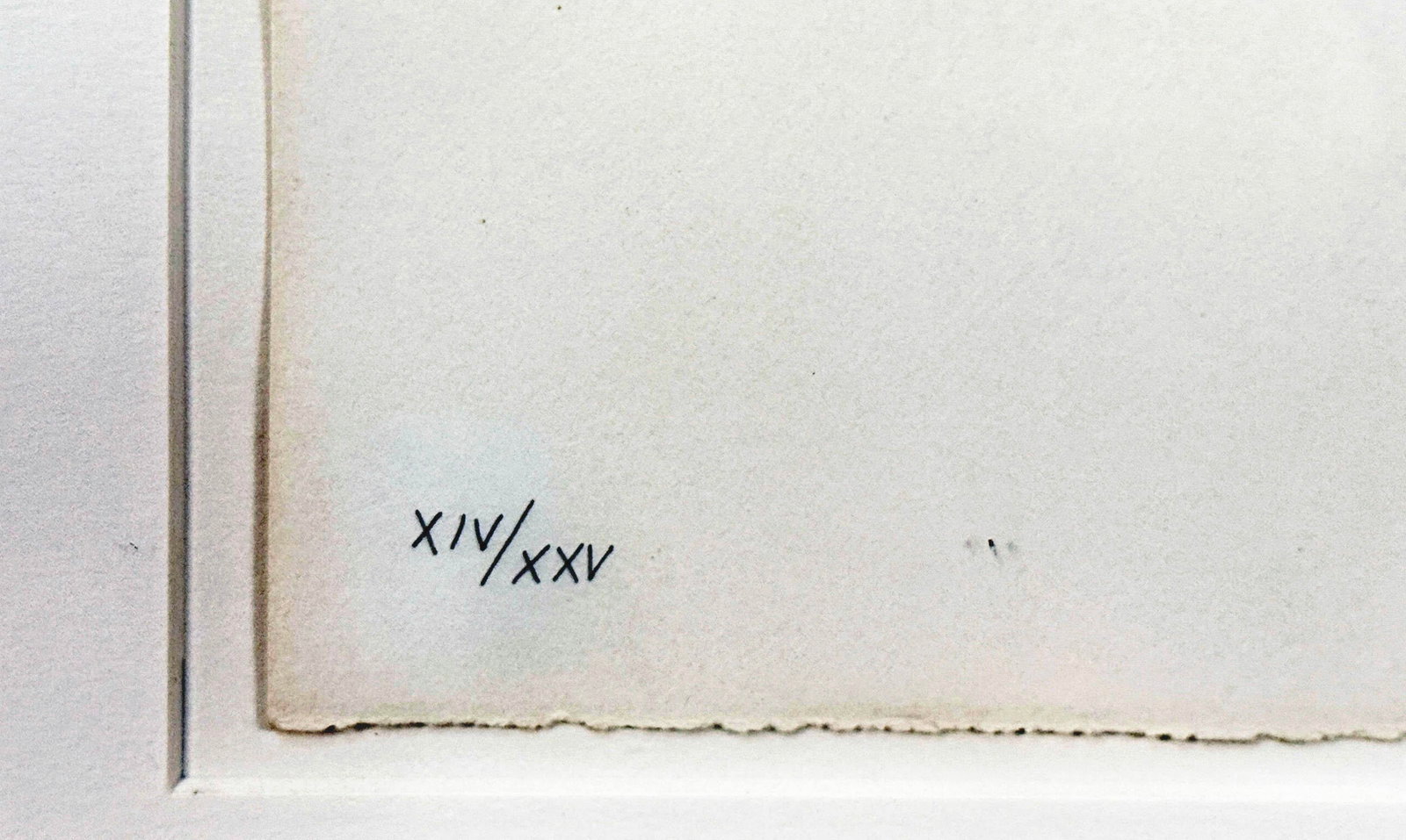 Antoni Tapies Limited Edition Abstract Etching Red "X" Gesture Print, Pencil Signed & Framed (#1 - 4