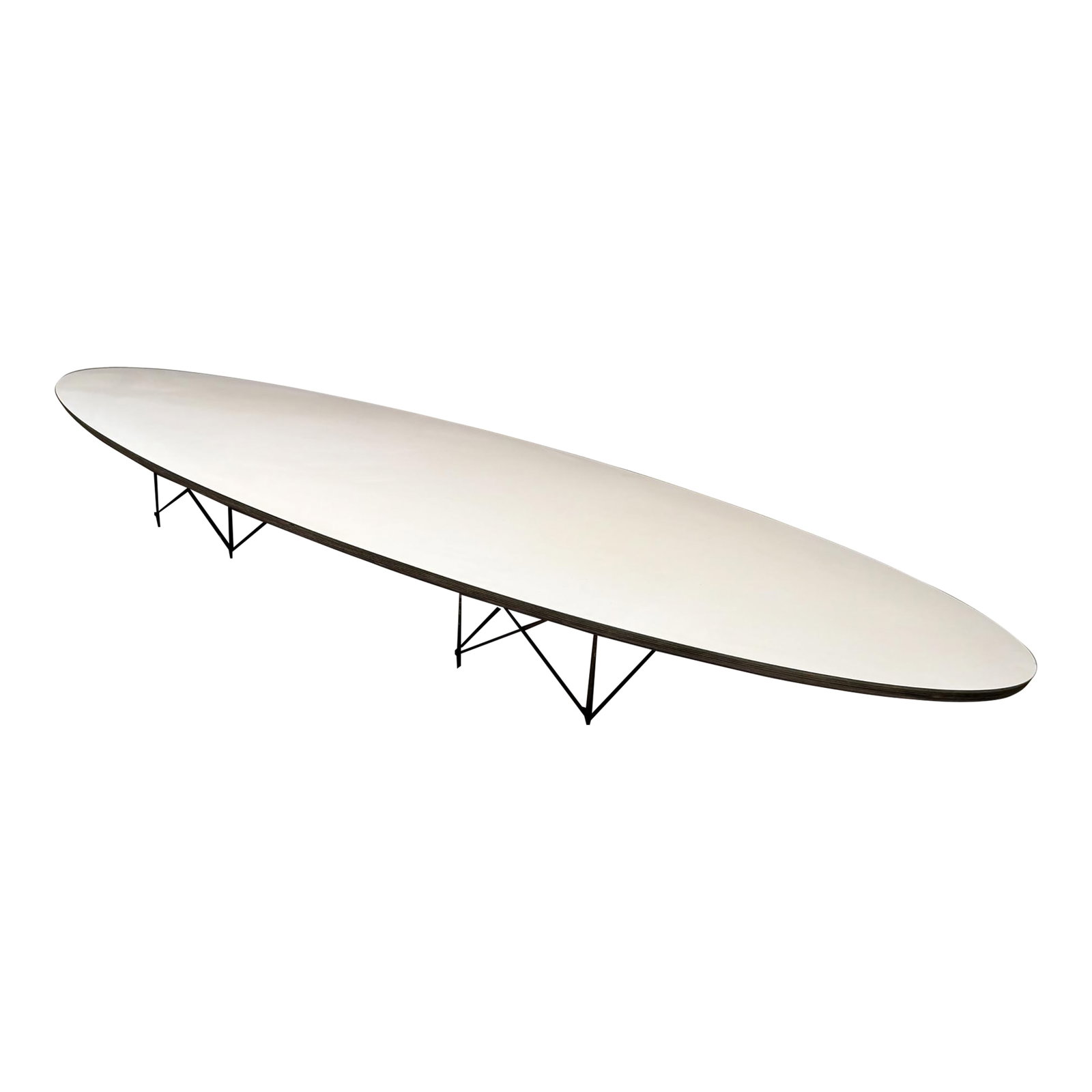 Herman Miller Eames Elliptical Table (Etr) Surfboard Mid-Century Modern (1 of 17)