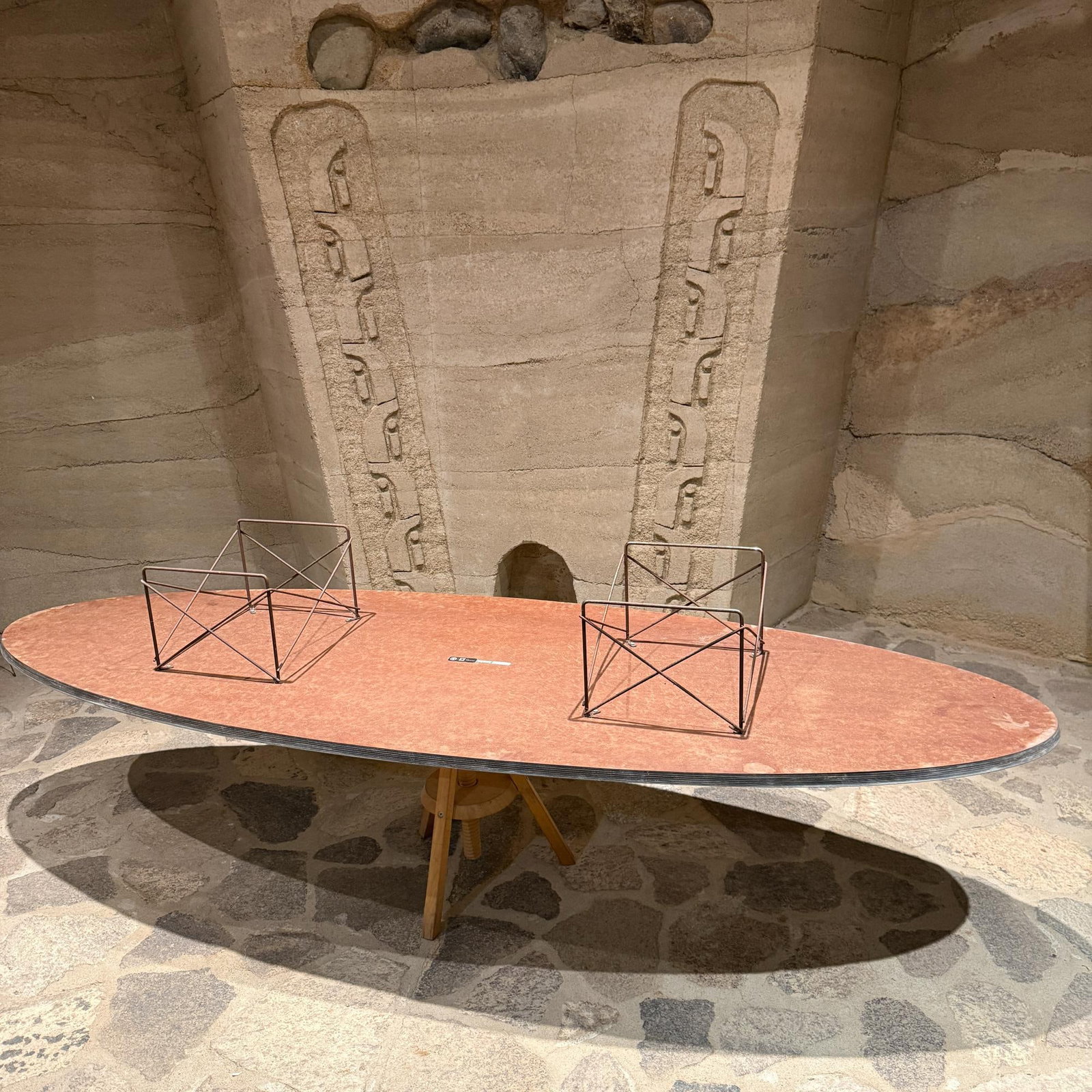 Herman Miller Eames Elliptical Table (Etr) Surfboard Mid-Century Modern - 2