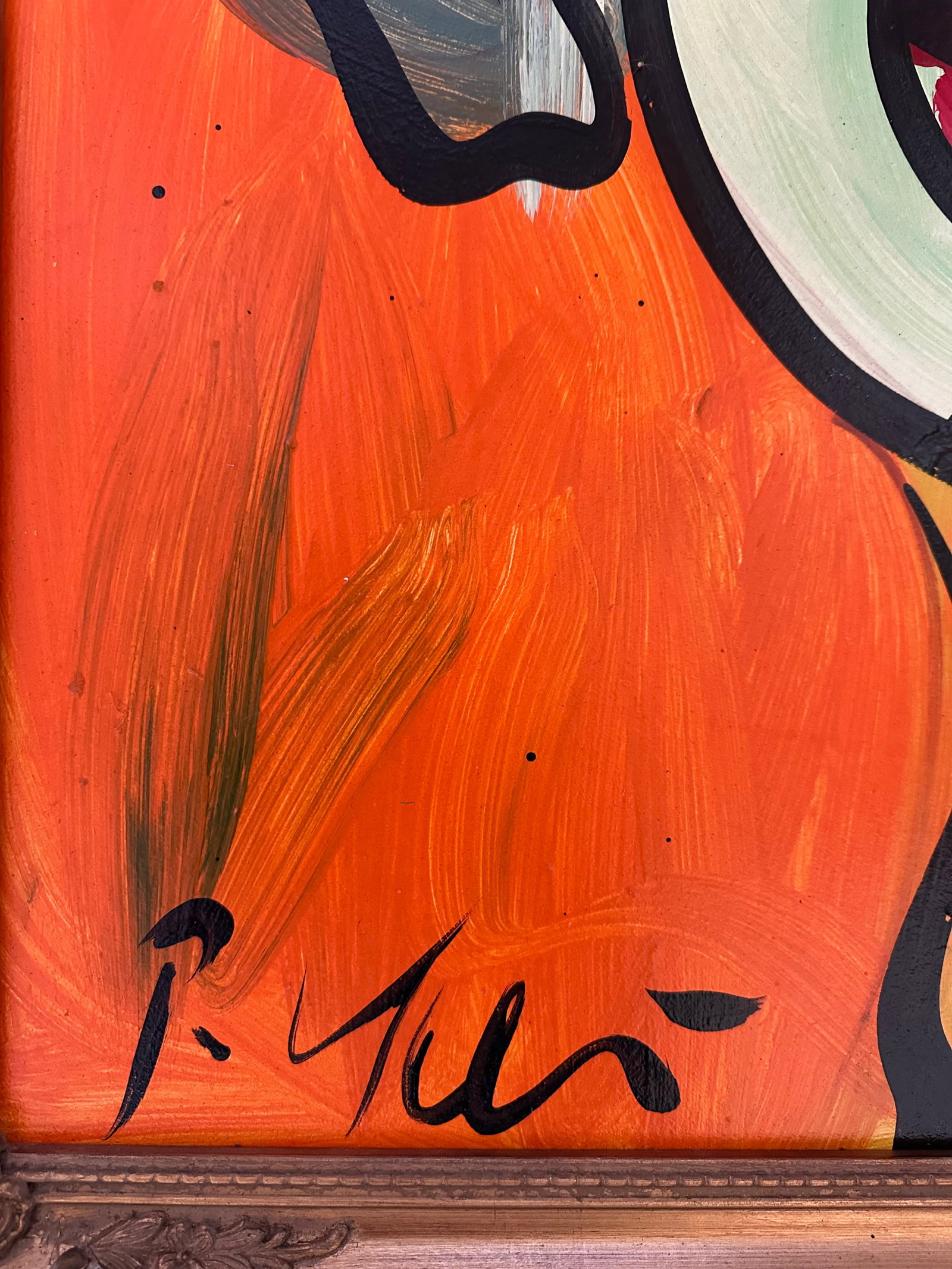 Peter Keil Original Painting Framed - 2