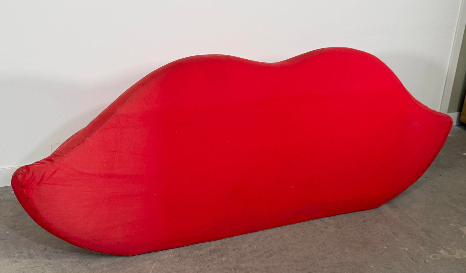Vintage Studio 65 for Gufram Bocca Lips Sofa Red Postmodern Italian Pop Art Design - 4
