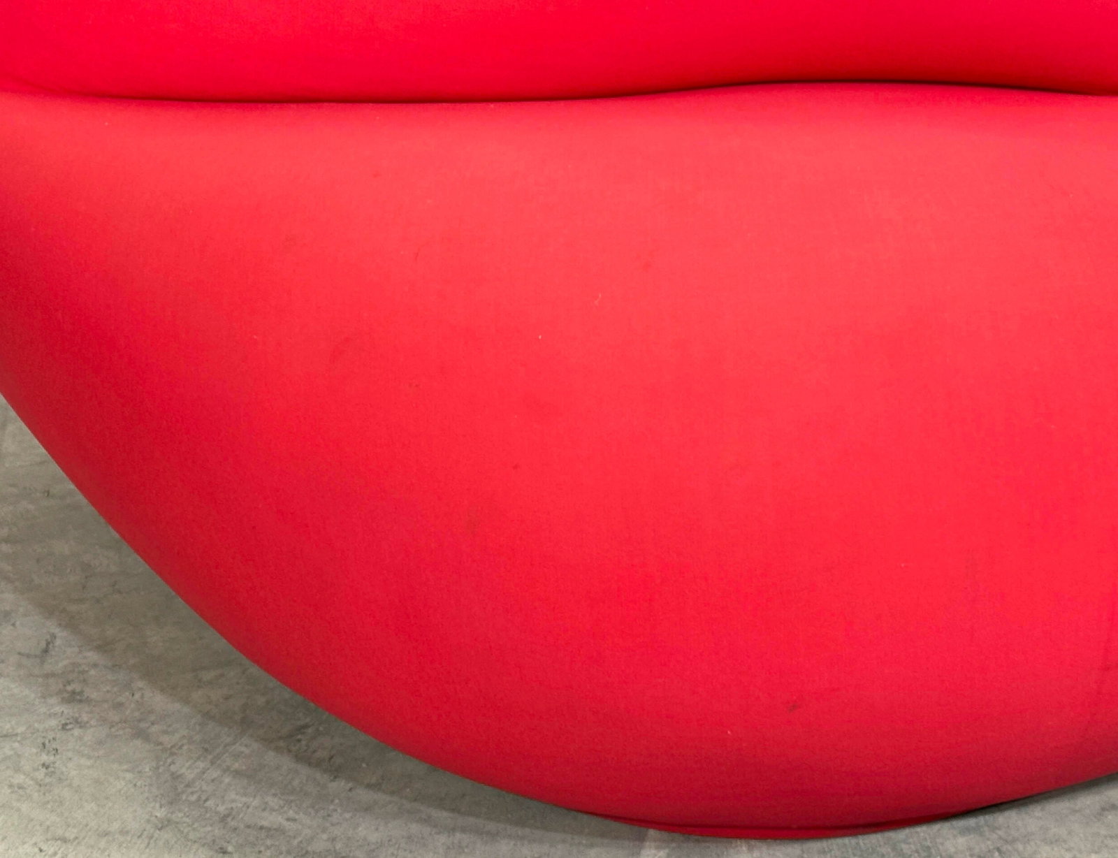 Vintage Studio 65 for Gufram Bocca Lips Sofa Red Postmodern Italian Pop Art Design - 5