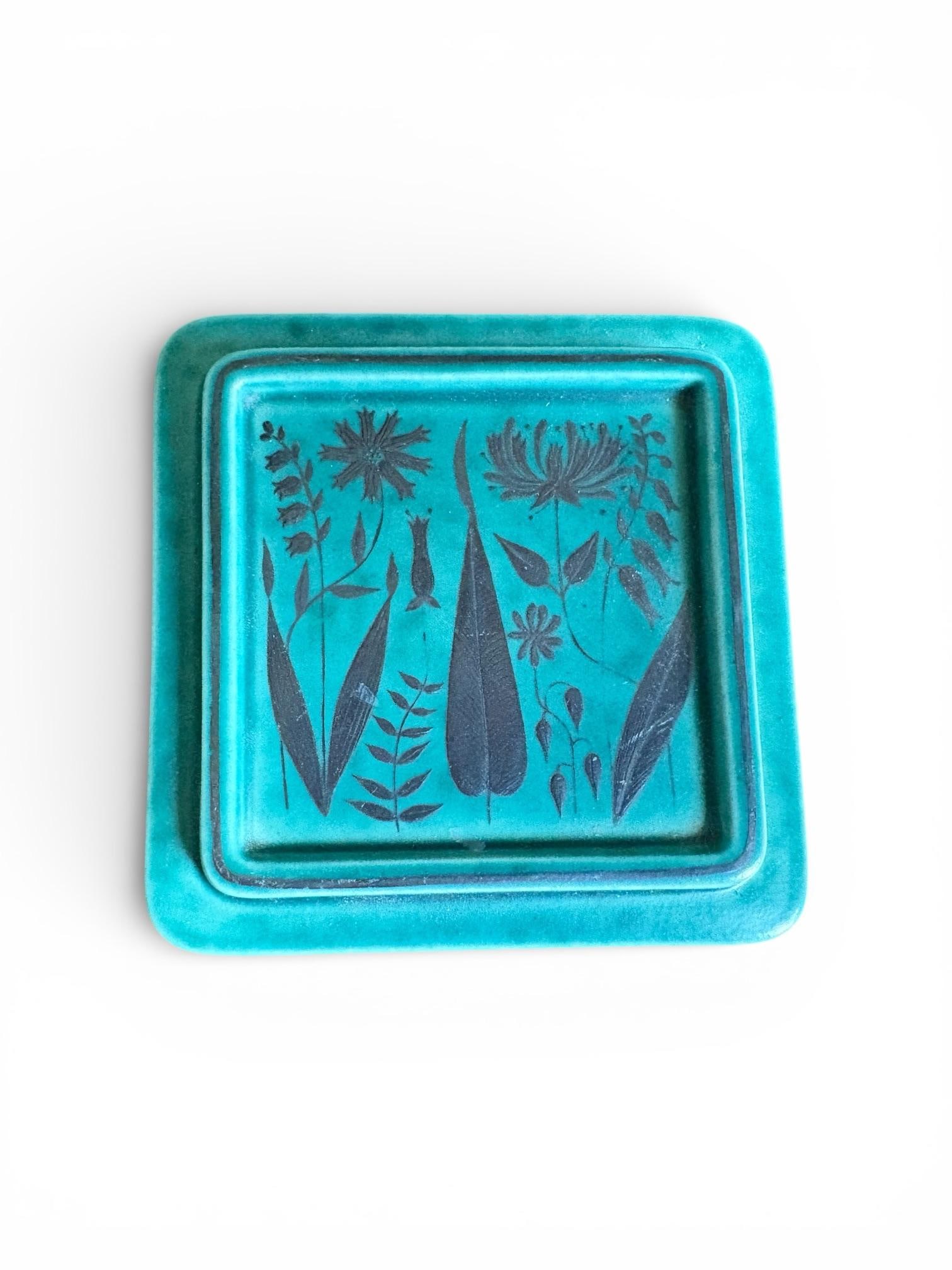 1940s Wilhelm Kåge for Gustavsberg 'Argenta' Trinket Box / Sweden - 5
