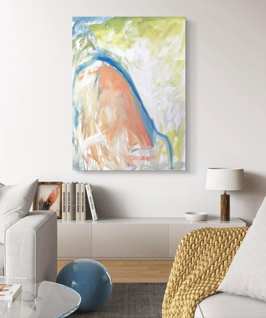Matthew Izzo Oil Painting on Canvas - Titled "Waterfall" - 7