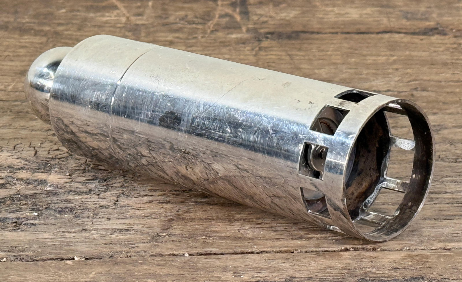 Postmodern Silverplate Pepper Mill by Richard Meier for Swid Powell - 5