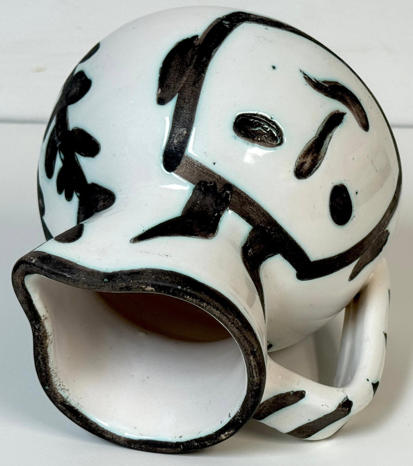 Pablo Picasso, Visage noir (Black Face Pitcher), Madoura, 1953 - 4
