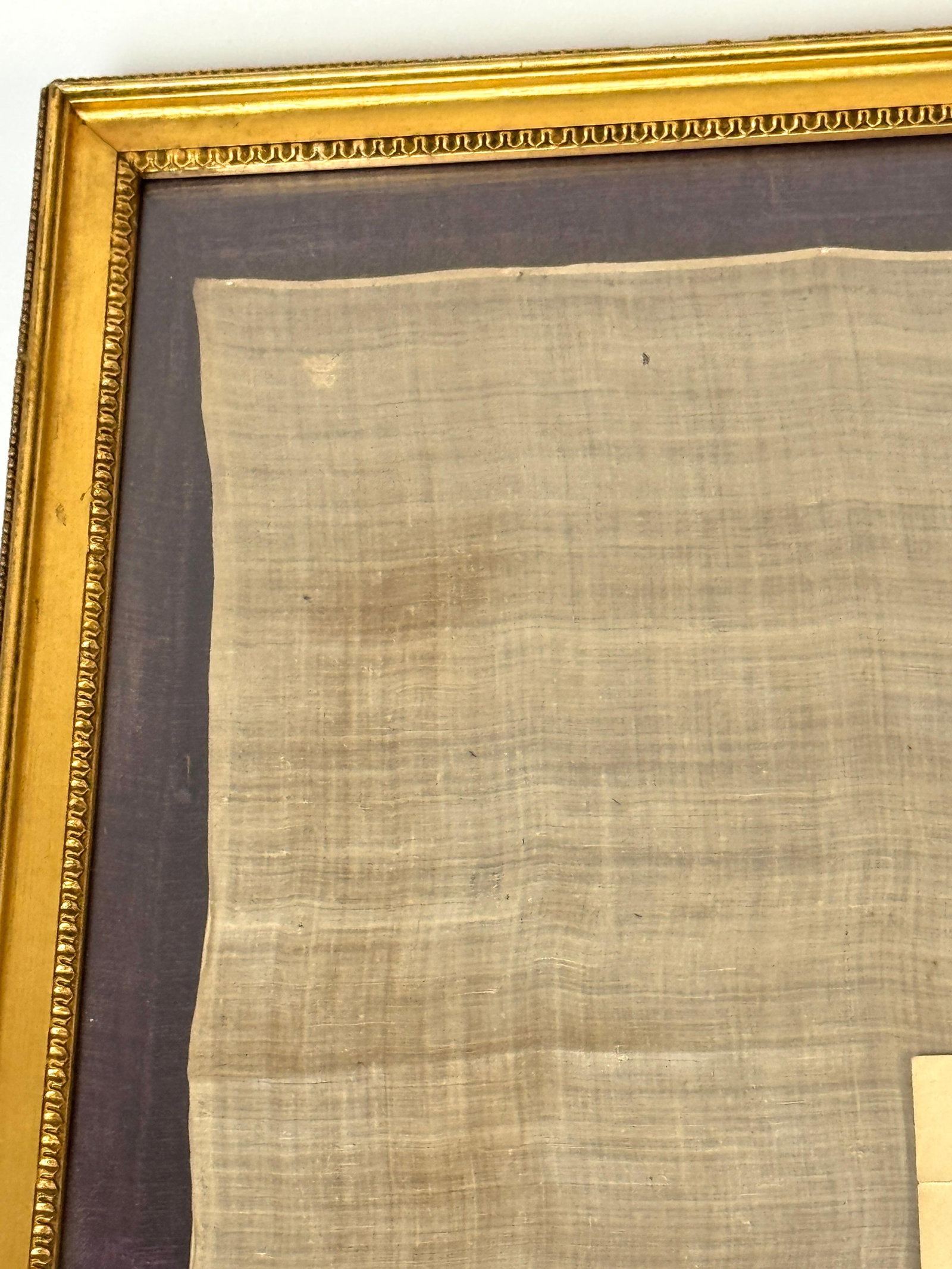 Sir Arthur Wellesley, 1st Duke of Wellington's Silk Handkerchief, Framed - 15