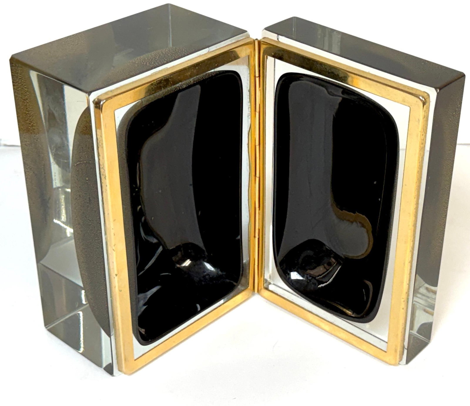 Signed Alessandro Mandruzzato for Design Guild Murano Sommerso Faceted Glass Box - 17