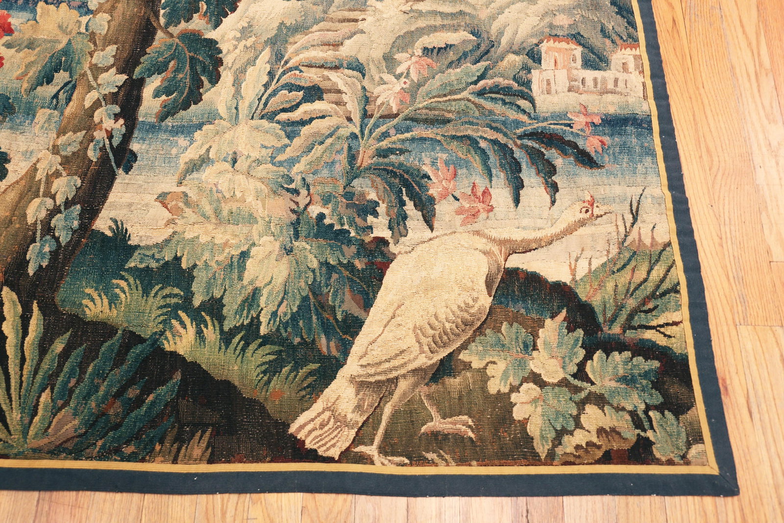 Nazmiyal Collection 18th Century French Aubusson Tapestry 5 Ft 8 in X 7 Ft 7 In - 10