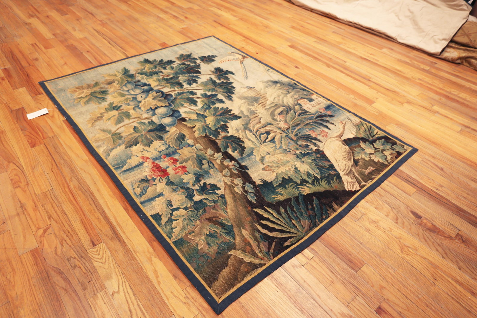 Nazmiyal Collection 18th Century French Aubusson Tapestry 5 Ft 8 in X 7 Ft 7 In - 2