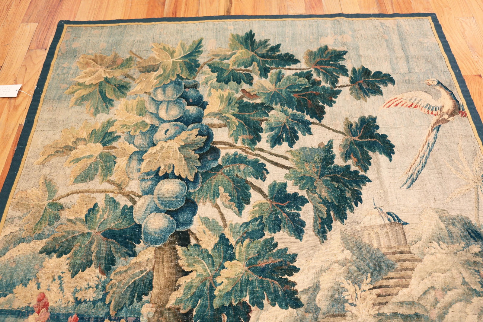Nazmiyal Collection 18th Century French Aubusson Tapestry 5 Ft 8 in X 7 Ft 7 In - 3