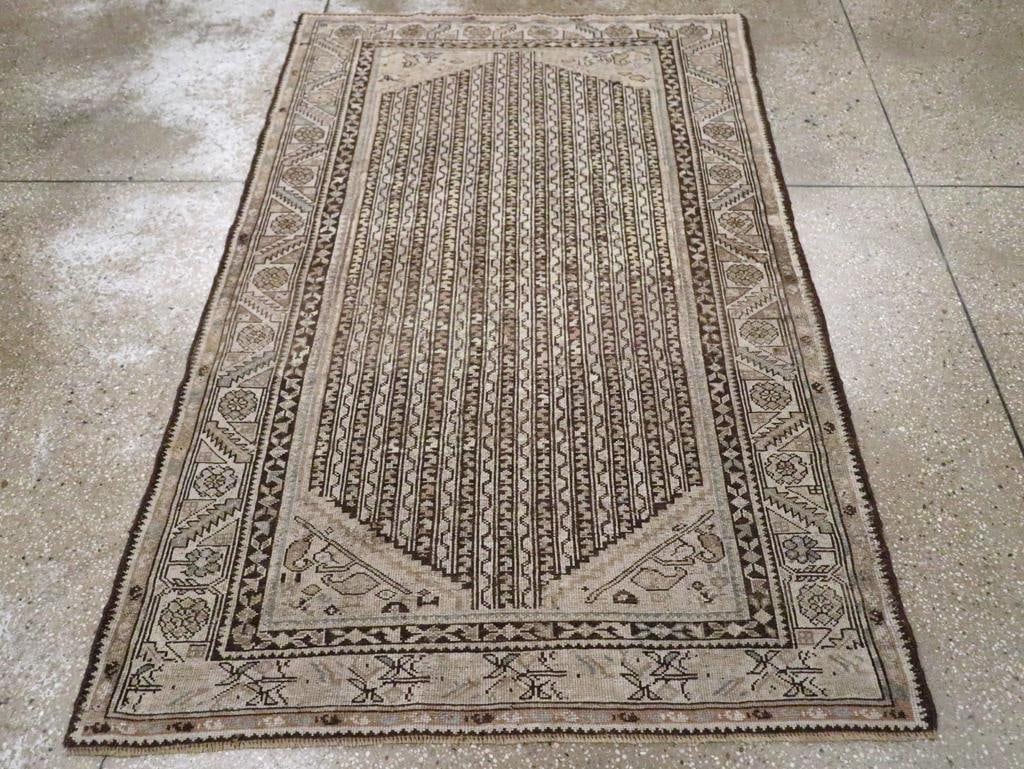 Galerie Shabab Collection Early 20th Century Persian Kurdish Accent Rug - 2