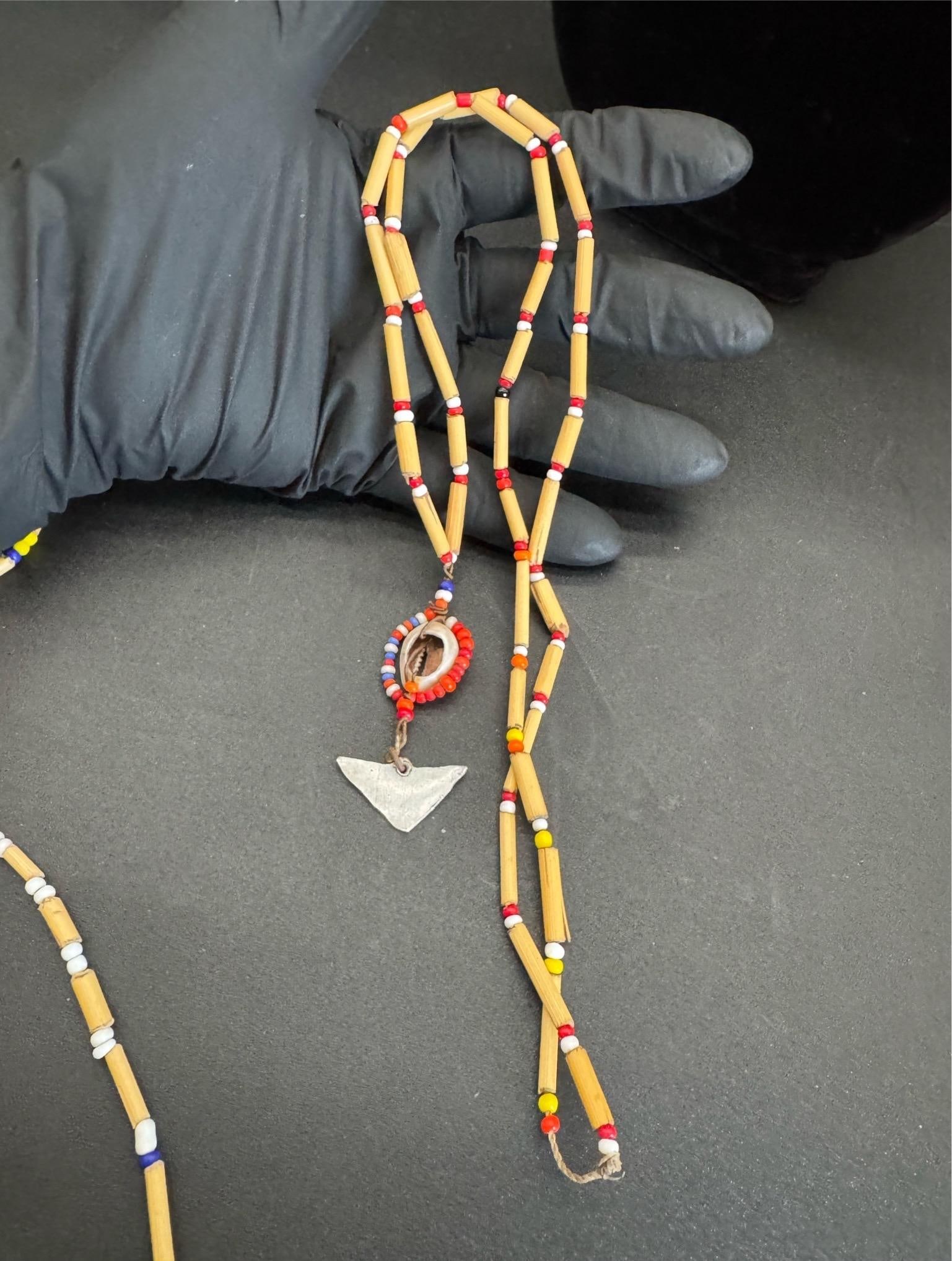 1970s Traditional Masai Surutia Wedding Necklace Set, 2 Pieces - 14