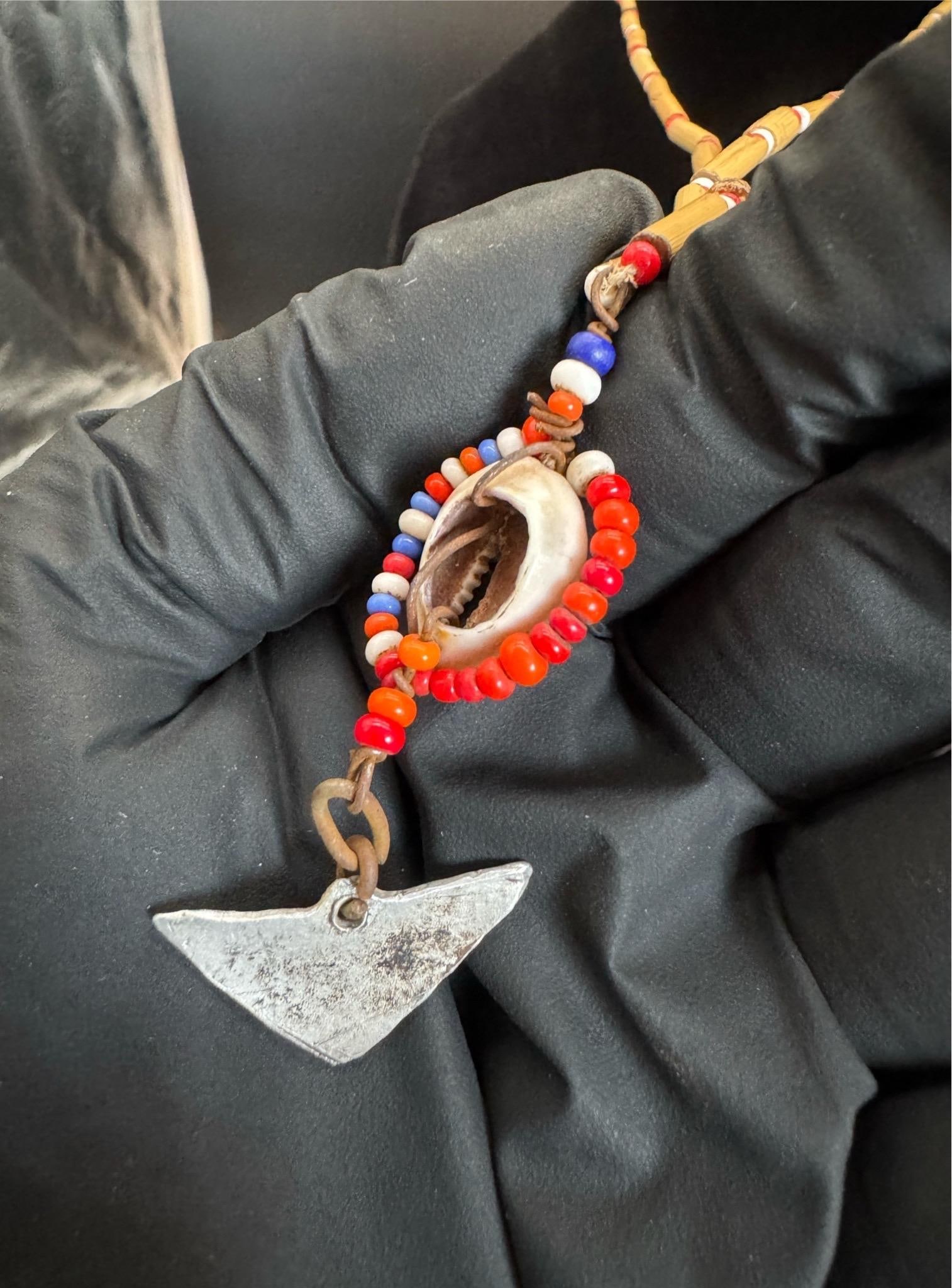 1970s Traditional Masai Surutia Wedding Necklace Set, 2 Pieces - 6