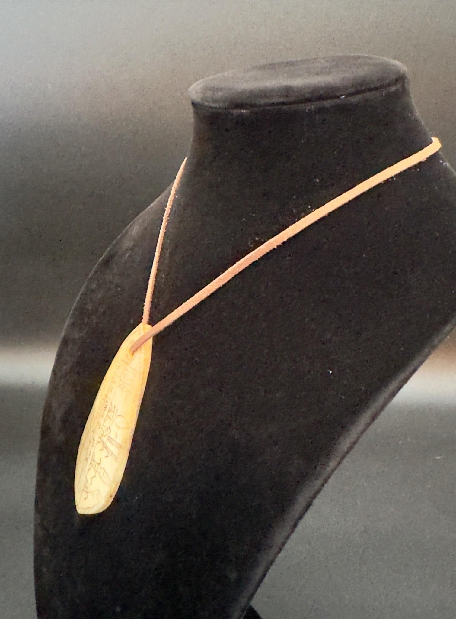 Antique Batak Shaman Calendar Pendant, Porhalaan - 6
