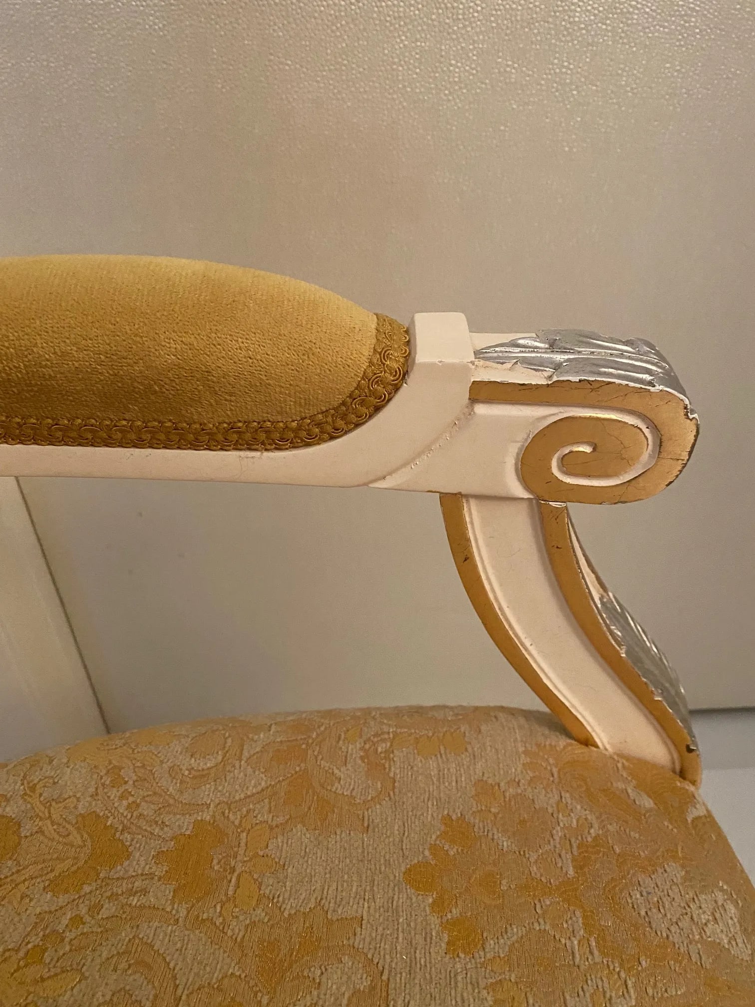 19th Century Reproduction Italian Dining Armchairs by Caspani Tino - Set of 2 - 11
