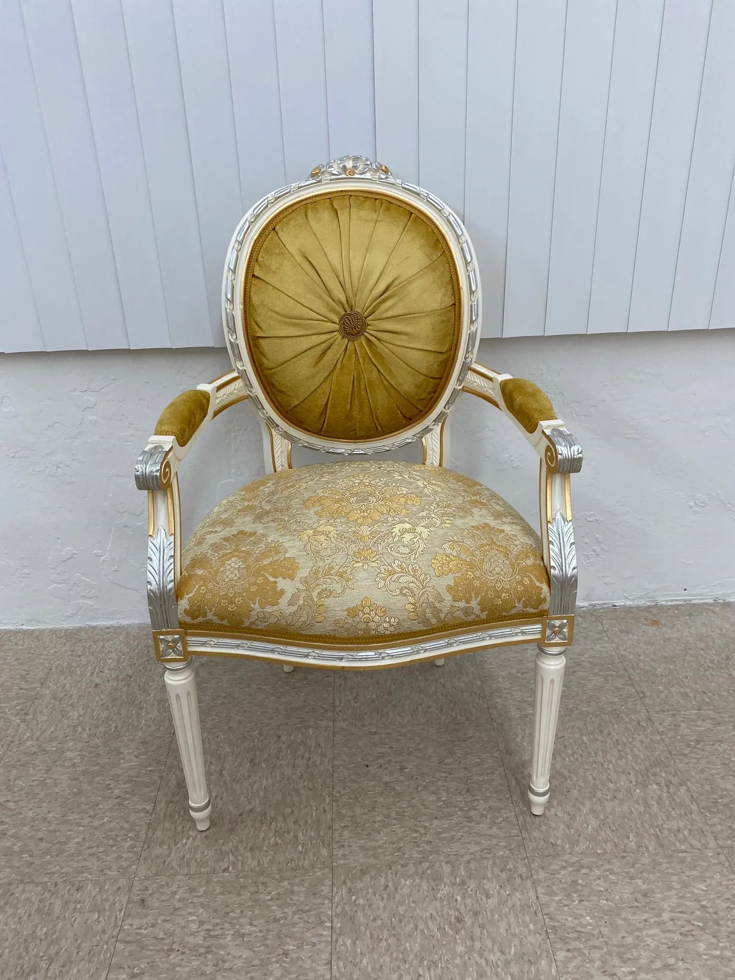 19th Century Reproduction Italian Dining Armchairs by Caspani Tino - Set of 2 - 2