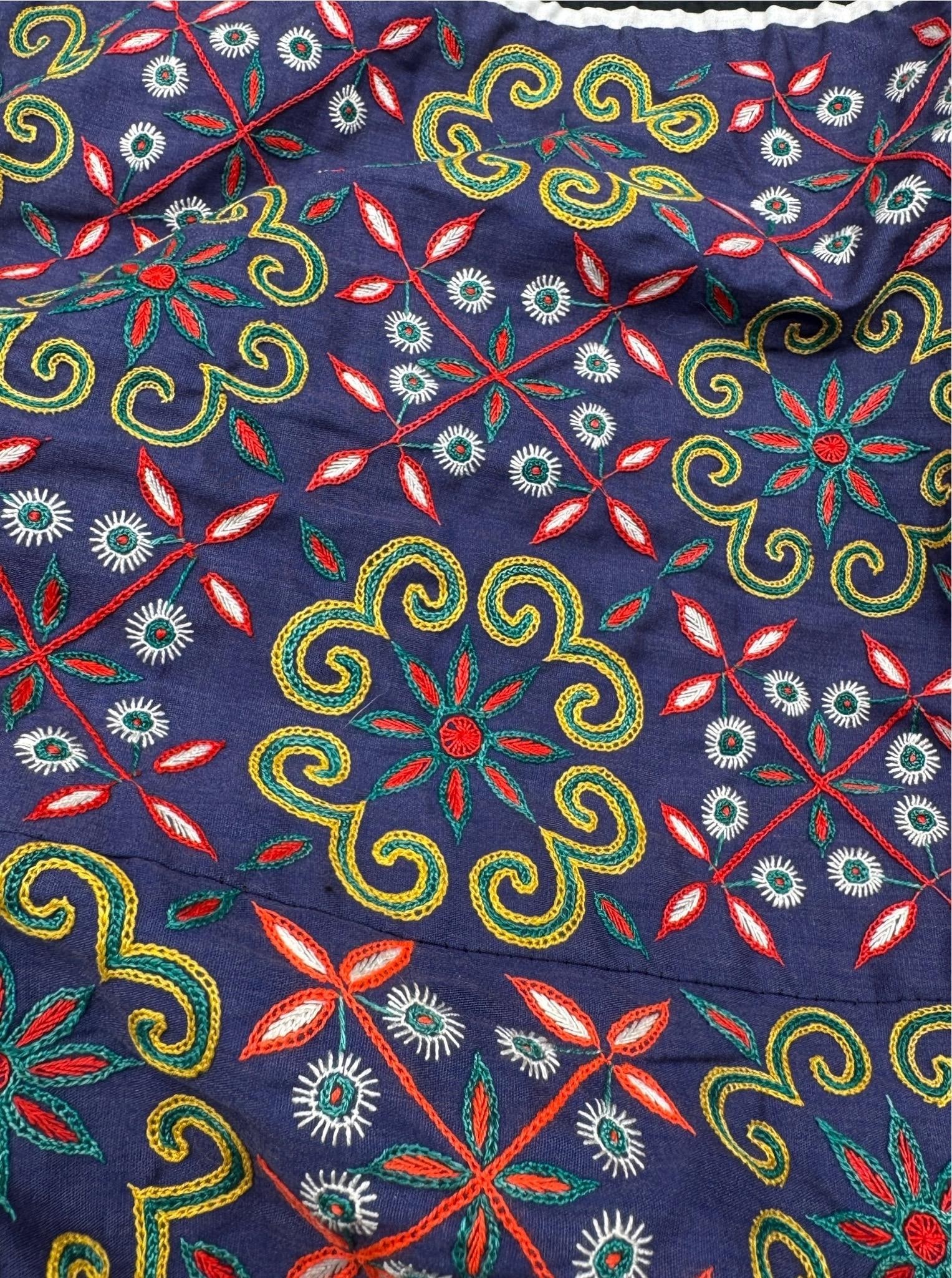 Hmong Hill Tribe Refugee Story Cloth, 1975. - 11