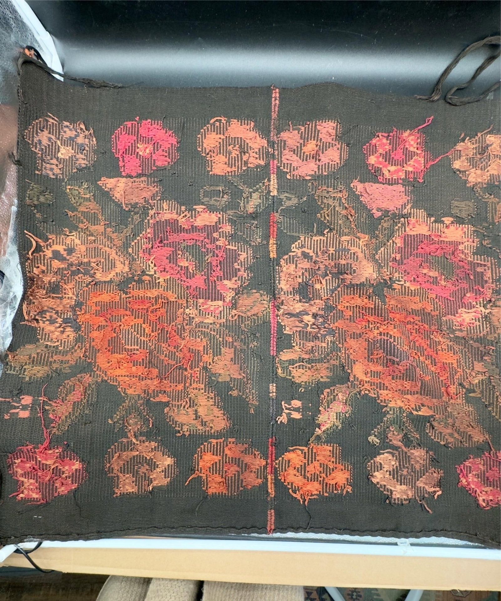 Authentic Handwoven Mayan Huipil Panel - 10